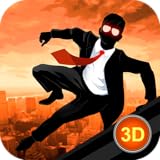 Vector Parkour Roof Jumper Champ