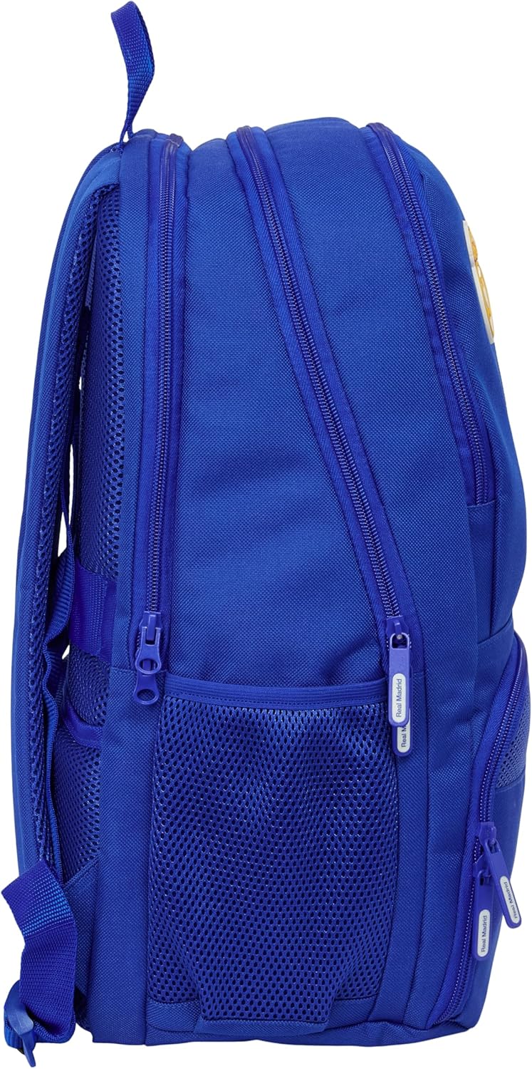Real Madrid Paddle Backpack Sports Backpack Ideal for Different Ages Comfortable and Versatile Quality and Durability 30 x 17 x 42 cm