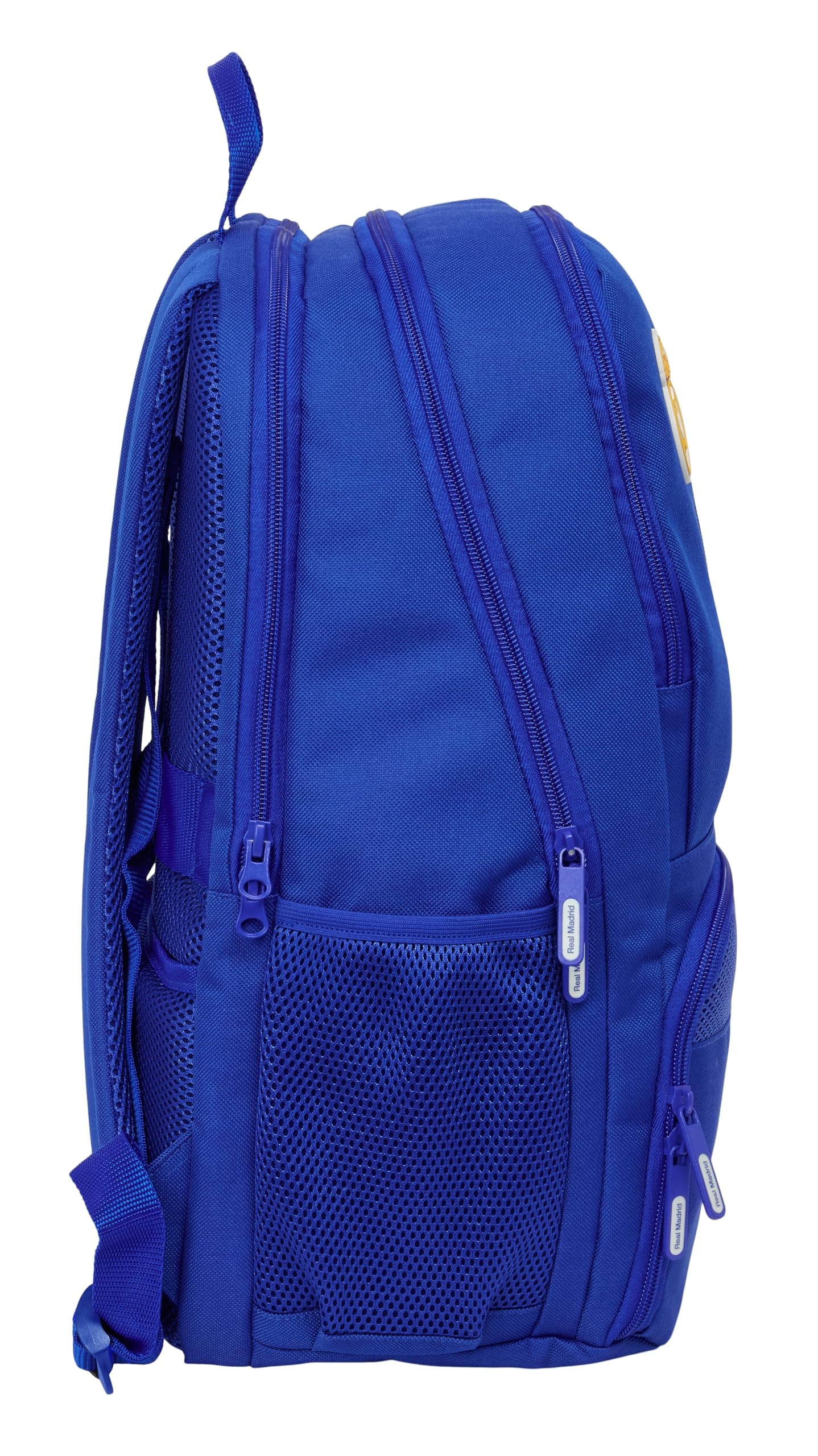REAL MADRID - Mochila para Pádel, Mochila de Deporte, Ideal para Diferentes Edades, Cómoda y Versátil, Calidad y Resistencia, 30x17x42 cm