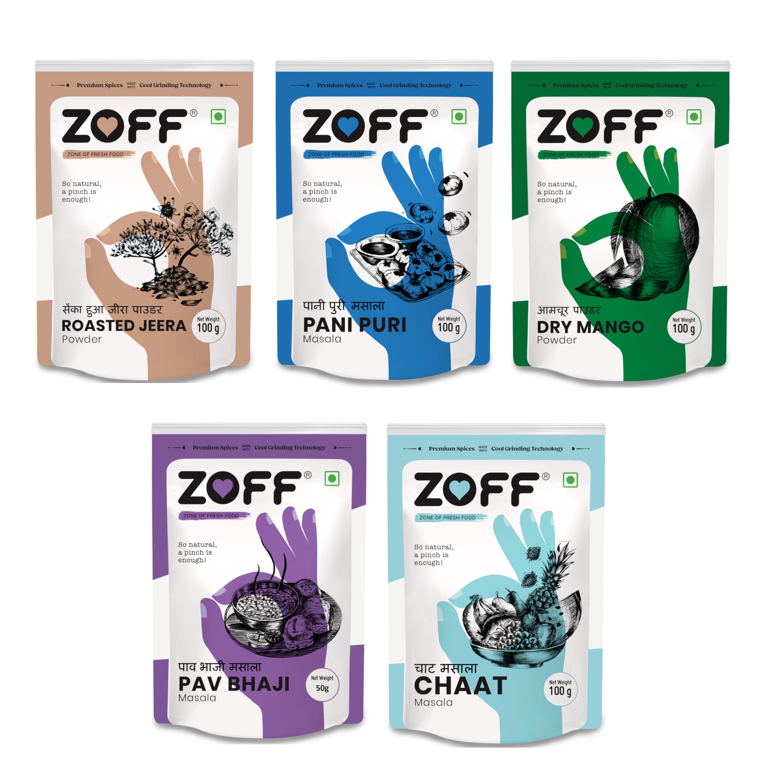 See full amazon price history chart for Zoff Chaat Starter Spices Kit 5 Exotic Blends | Pure & Fresh Masala | No Added Color or Preservatives | 500g Zoff Chaat Starter Spices Kit 5 Exotic Blends | Pure & Fresh Masala | No Added Color or Preservatives | 500g (B0BV7DKSHN) Amazon Price History, Amazon Price Tracker