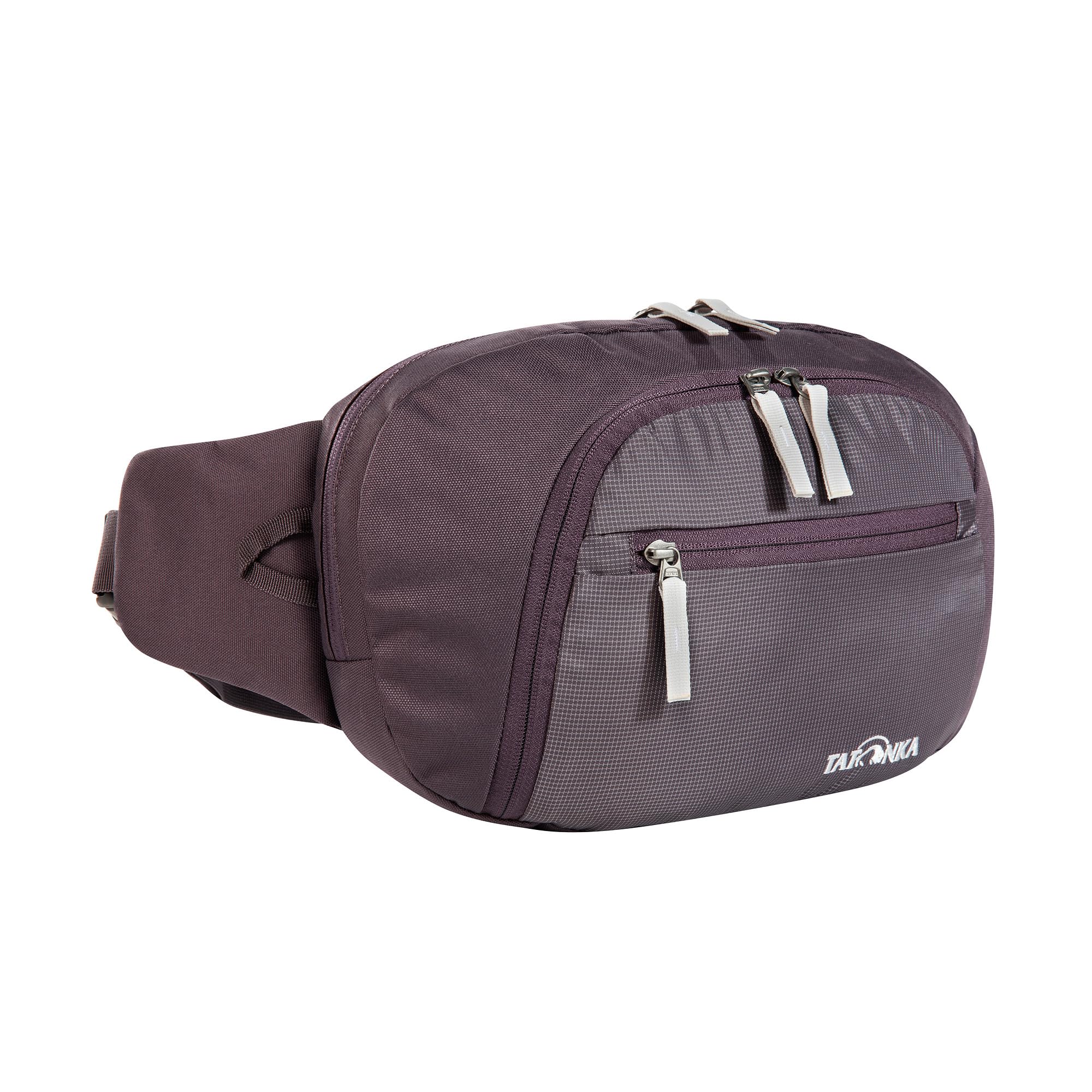 Tatonka Bum Bag Hip Sling Pack 5 - Stylish Waist Bag with Three Zip Compartments Including Organiser - Can Also be Worn as a Crossbody Bag or Sling Pack, Midnight Plum, 5 litres, Stylish Bum Bag /