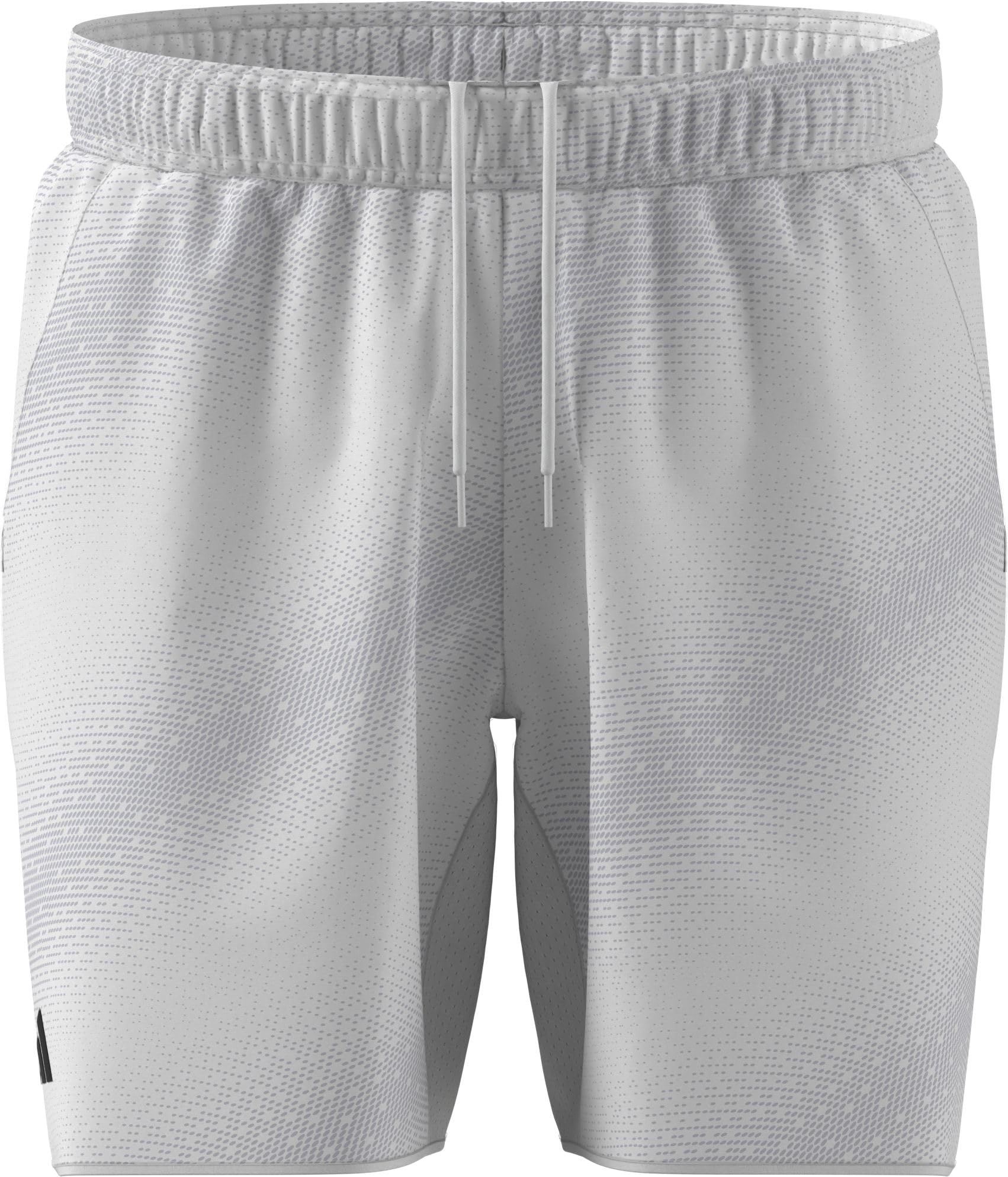 adidas Men's Club Tennis Graphic Shorts, White, L 9 inch