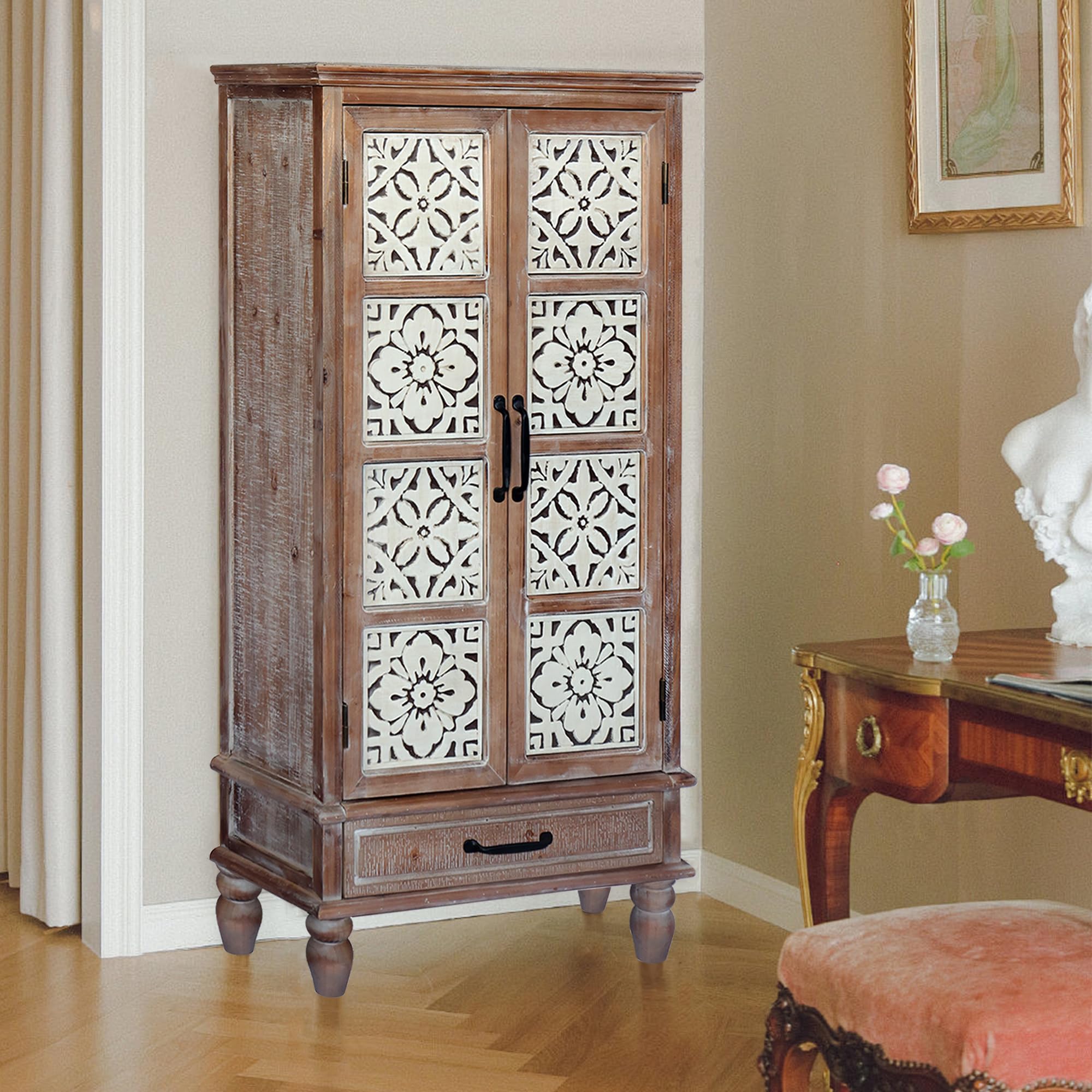 Amazon.com: KEIKI 55'' French Country Sideboard Cabinet with