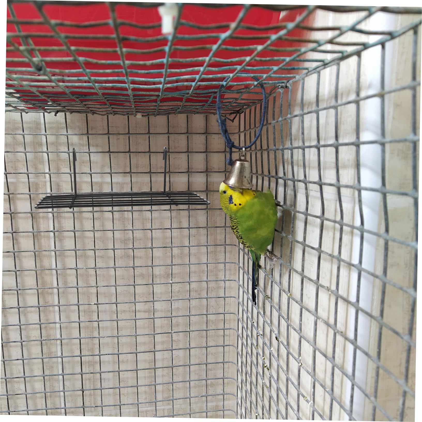 BESPORTBLE 2Pcs Decorative Bird Stand Platform for Parrots Bird Perch with Space Easy Installation for Cage Play and Balance Exercise
