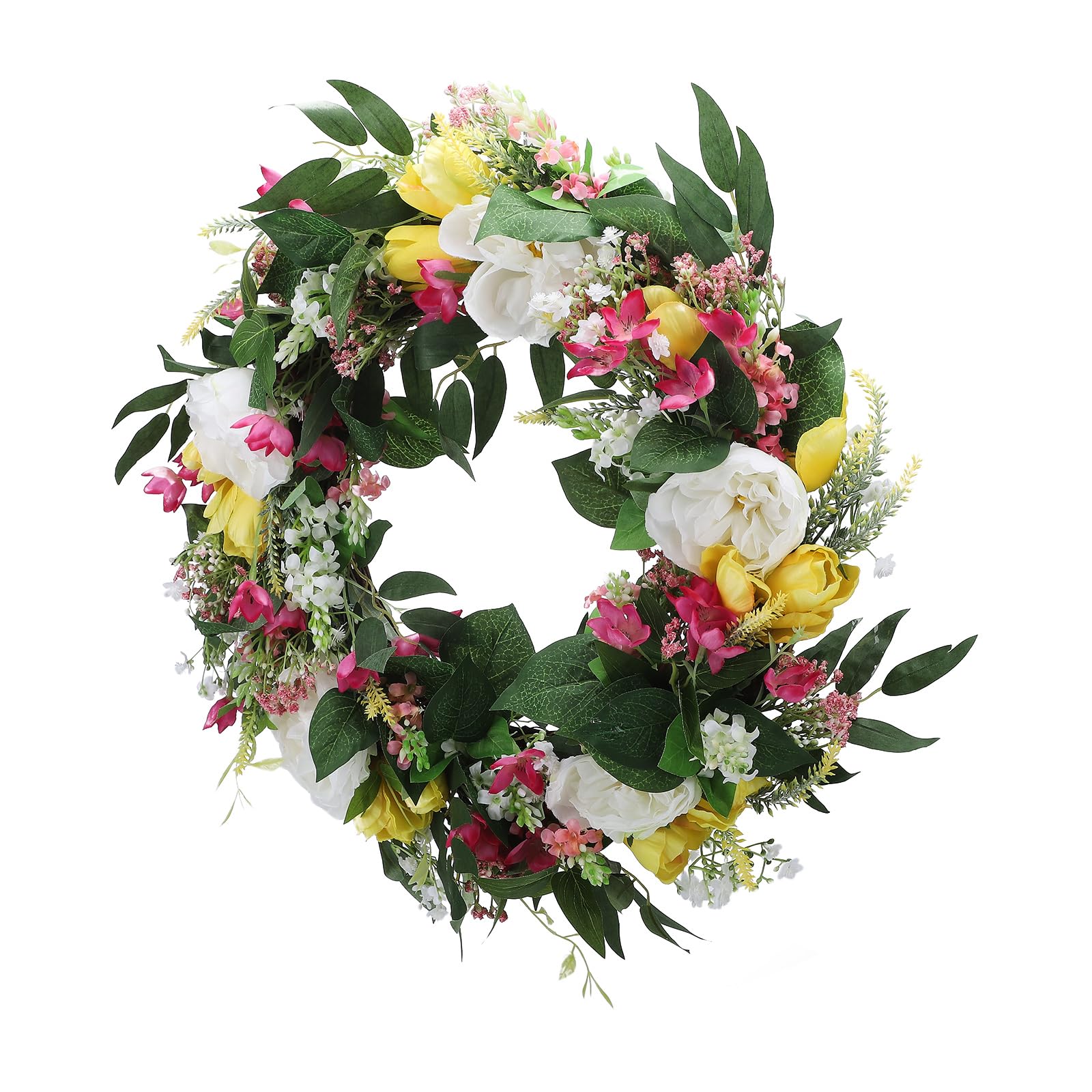 Ghirlanda di Fiori Artificiali, Design Decorativo Unico di 50 Cm