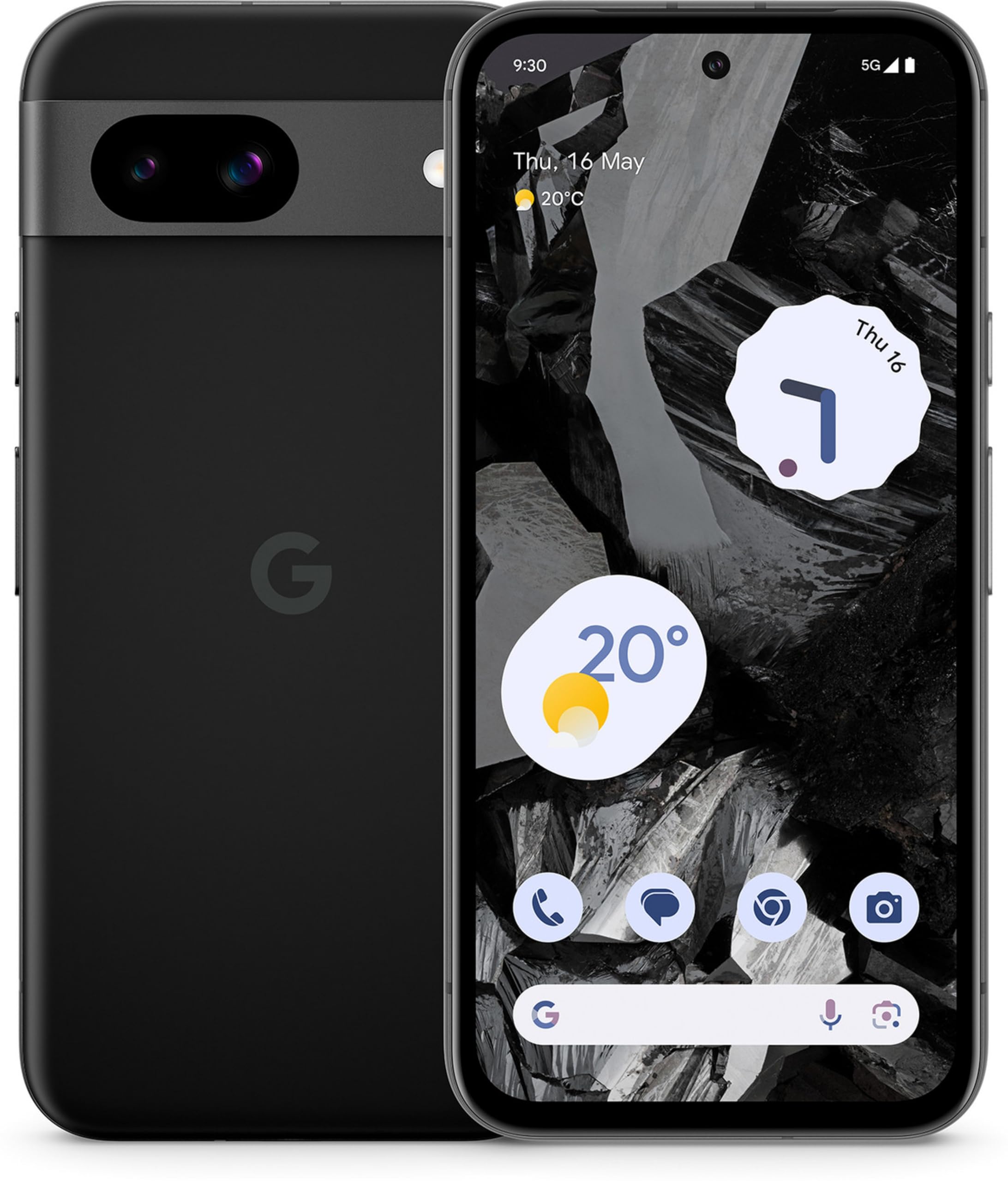 Google Pixel 8a (Obsidian, 8 GB RAM, 128 GB Storage) | 6.1