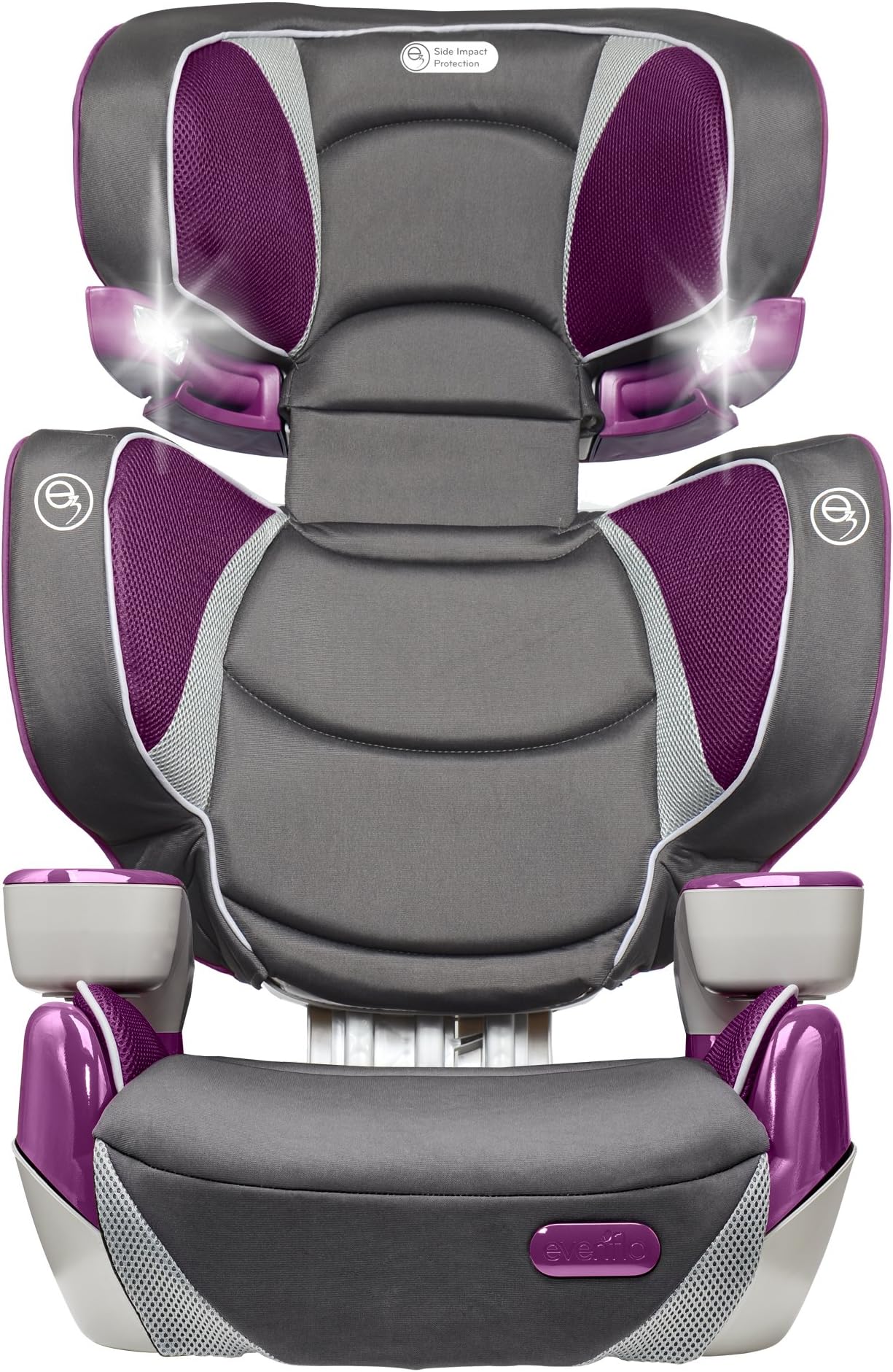 Evenflo Rightfit Booster Car Seat, Hollyhock