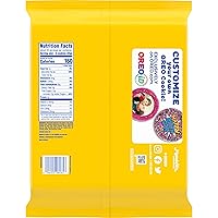 Vista 15 de OREO - Galletas de chocolate estilo sándwich doradas, tamaño fiesta, 24.16 onzas.