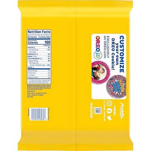 Miniatura 15 de OREO Galletas Golden Sandwich, tamaño fiesta, 24.16 oz