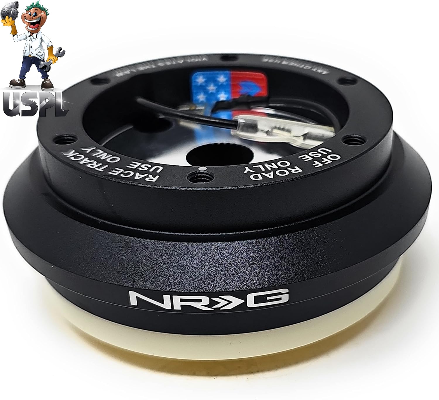 New NRG Innovations Short Hub Adapter SRK-130H + U.S. Performance Lab Air Freshener