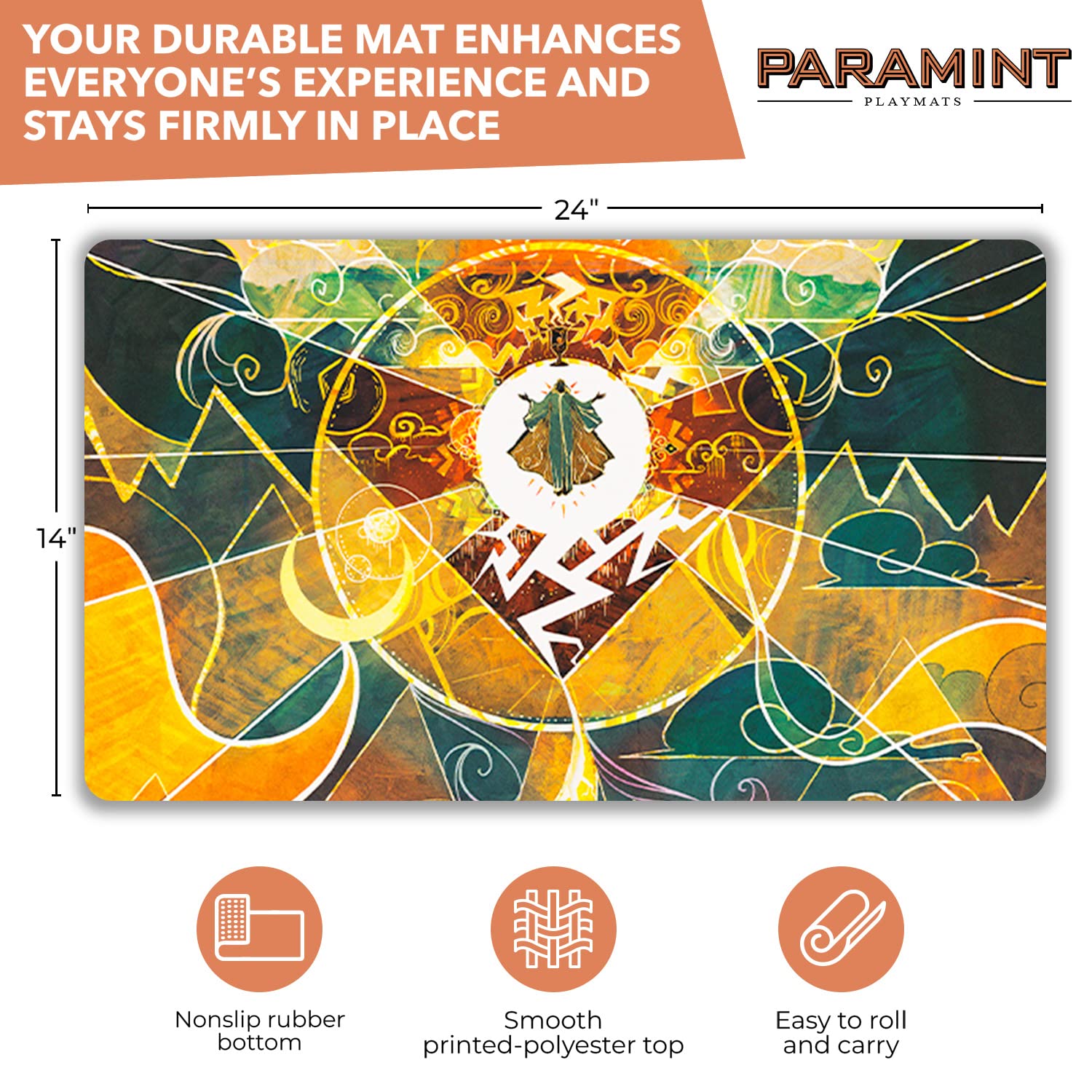 Lightning Bolt プレイマット Lightning Bolt.- Board Game MTG Playmat Games Mousepad Play