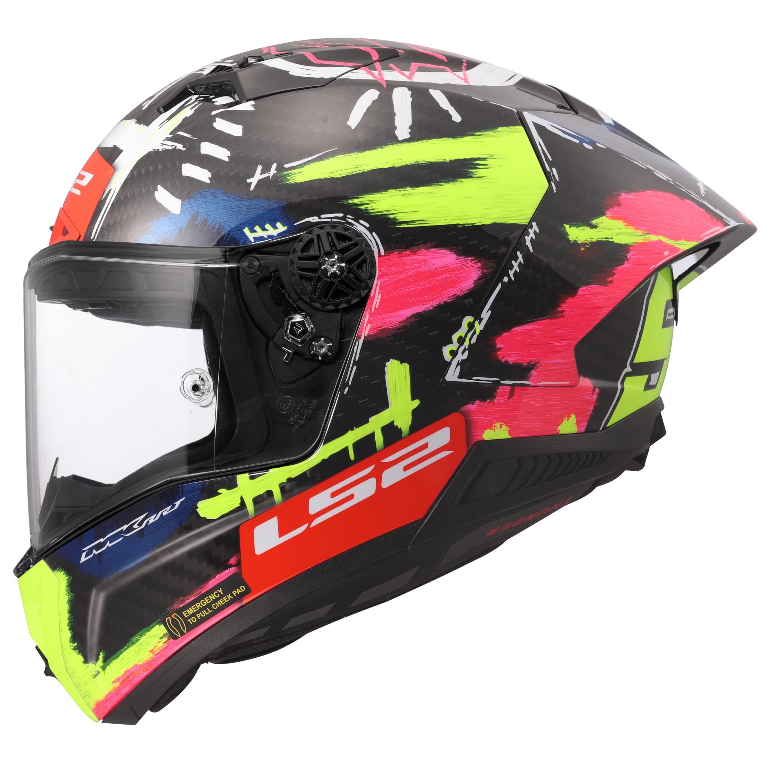 LS2, Integraler Motorradhelm THUNDER GP AERO REPLICA ALDEGUER 25, S