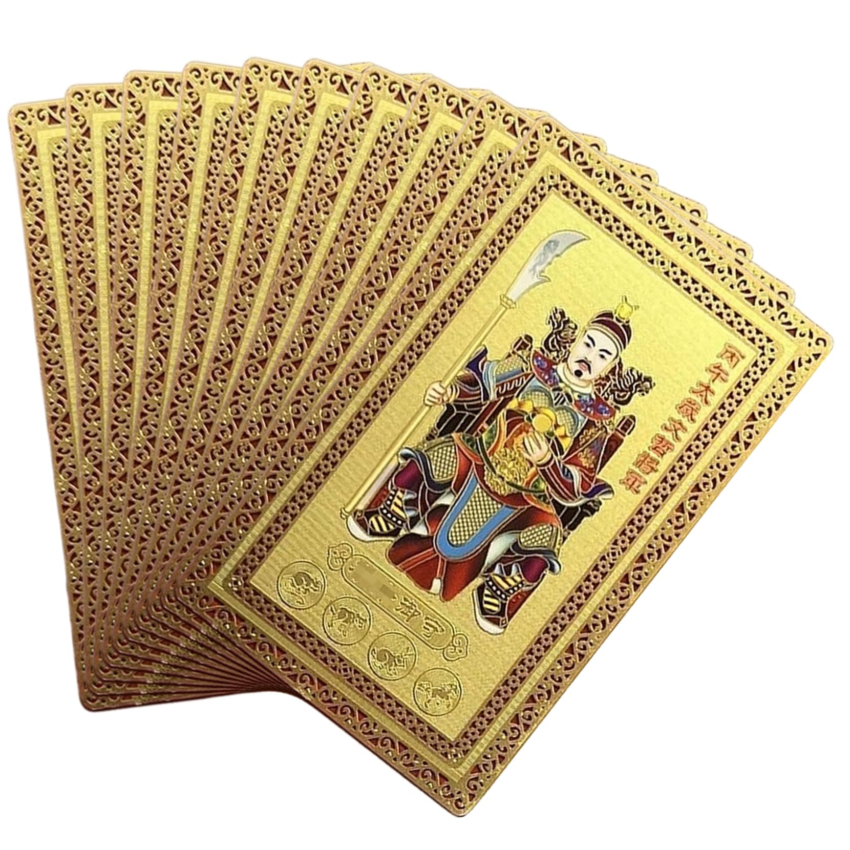 Nukinp 10Pcs Tai Sui Amulet 2026 Luck Protection Feng Shui Decor Blessing Chinese New Year Present for Women Men