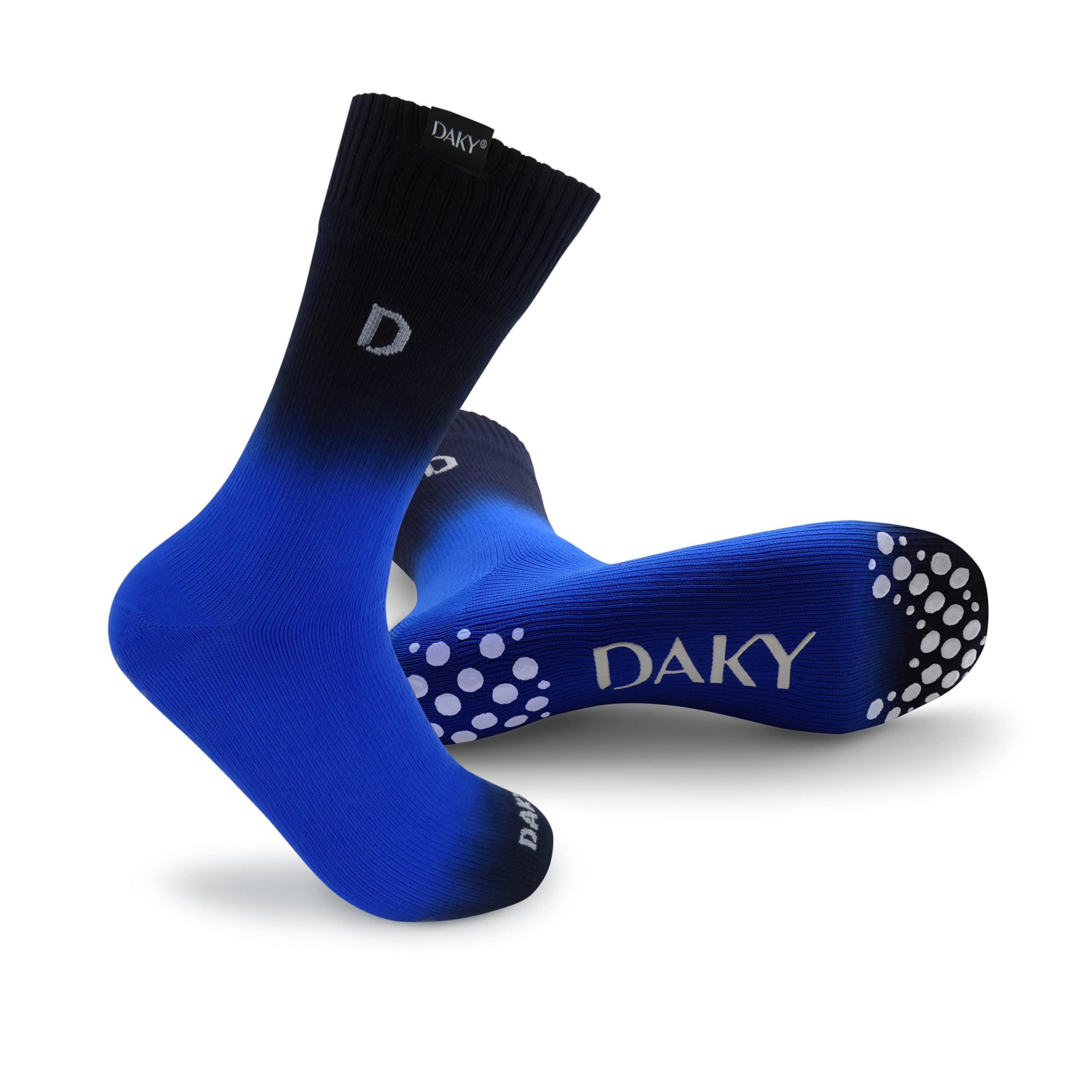 DAKYWaterproof Socks - Aqua mid-calf socks | High performance outdoor socks | Non-slip, grip socks for sports | Wudu compliant