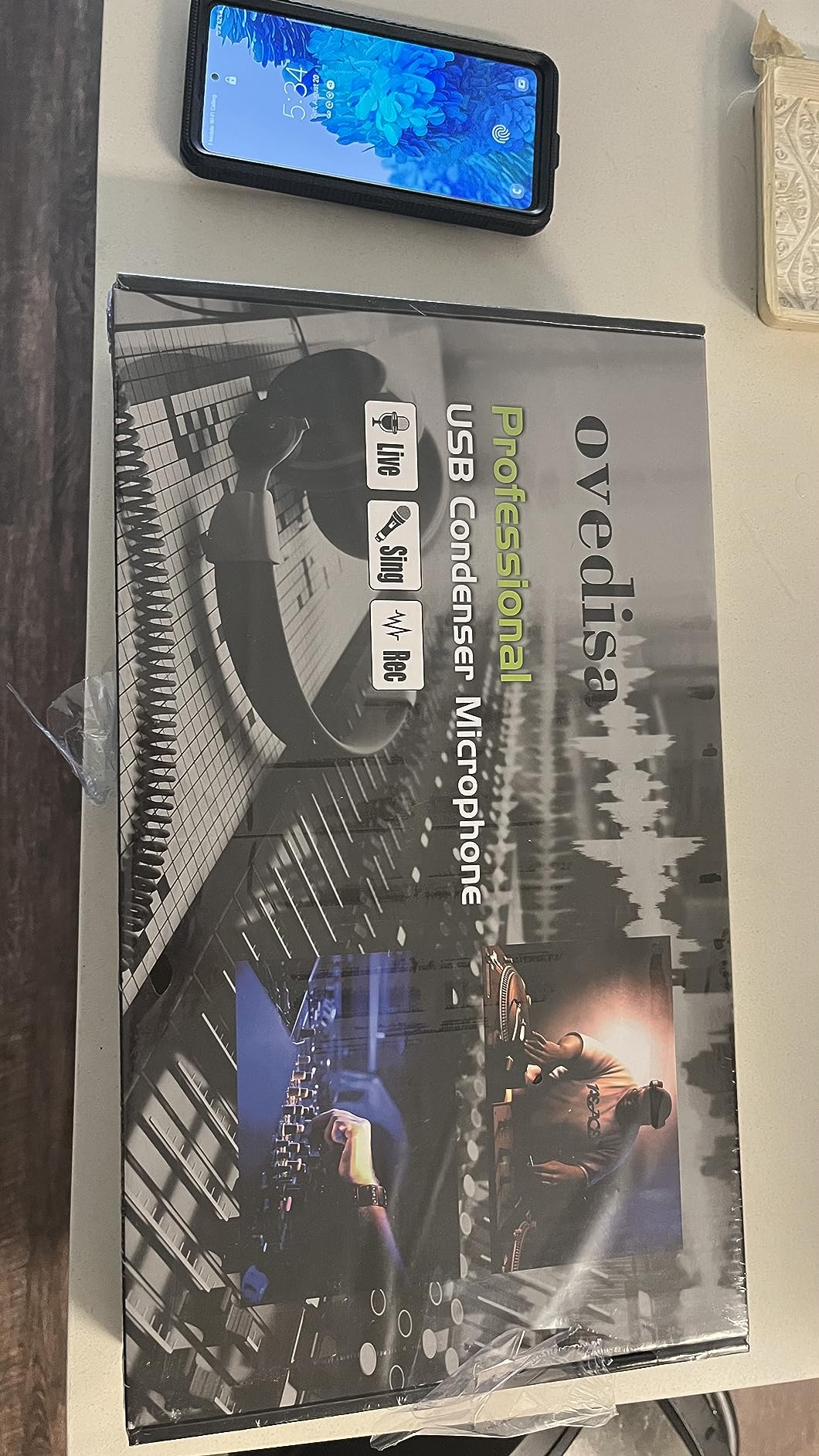 9/mo Finance ovedisa USB Microphone, Professional 192kHz/24Bit Plug