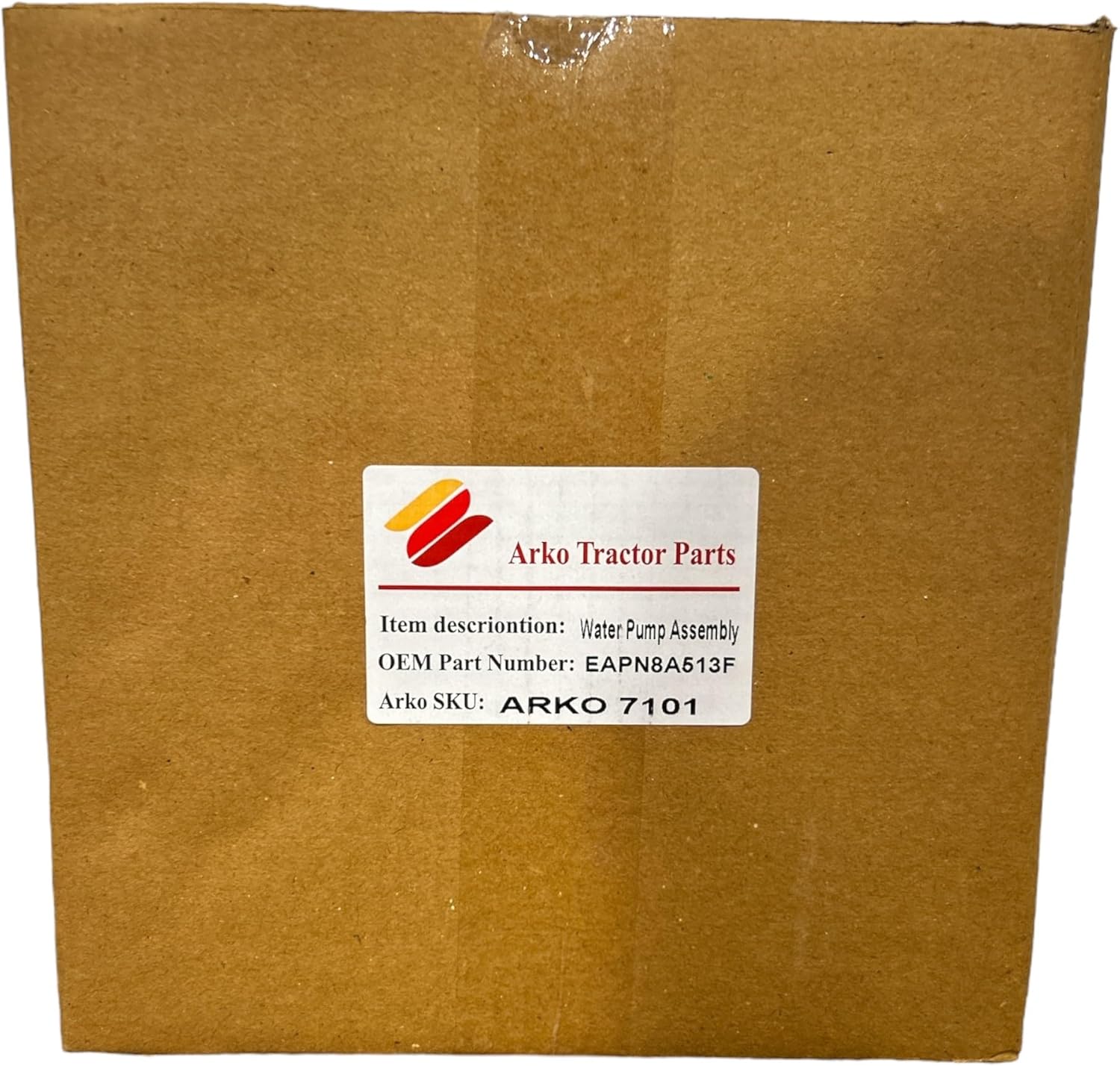 Water Pump for Ford Tractors Replacement EAPN8A513F Fits 2000 3000 230A 2310 3600 4000 4600 5000 5600 6600 7000 Comes with 2 Gaskets | Arko