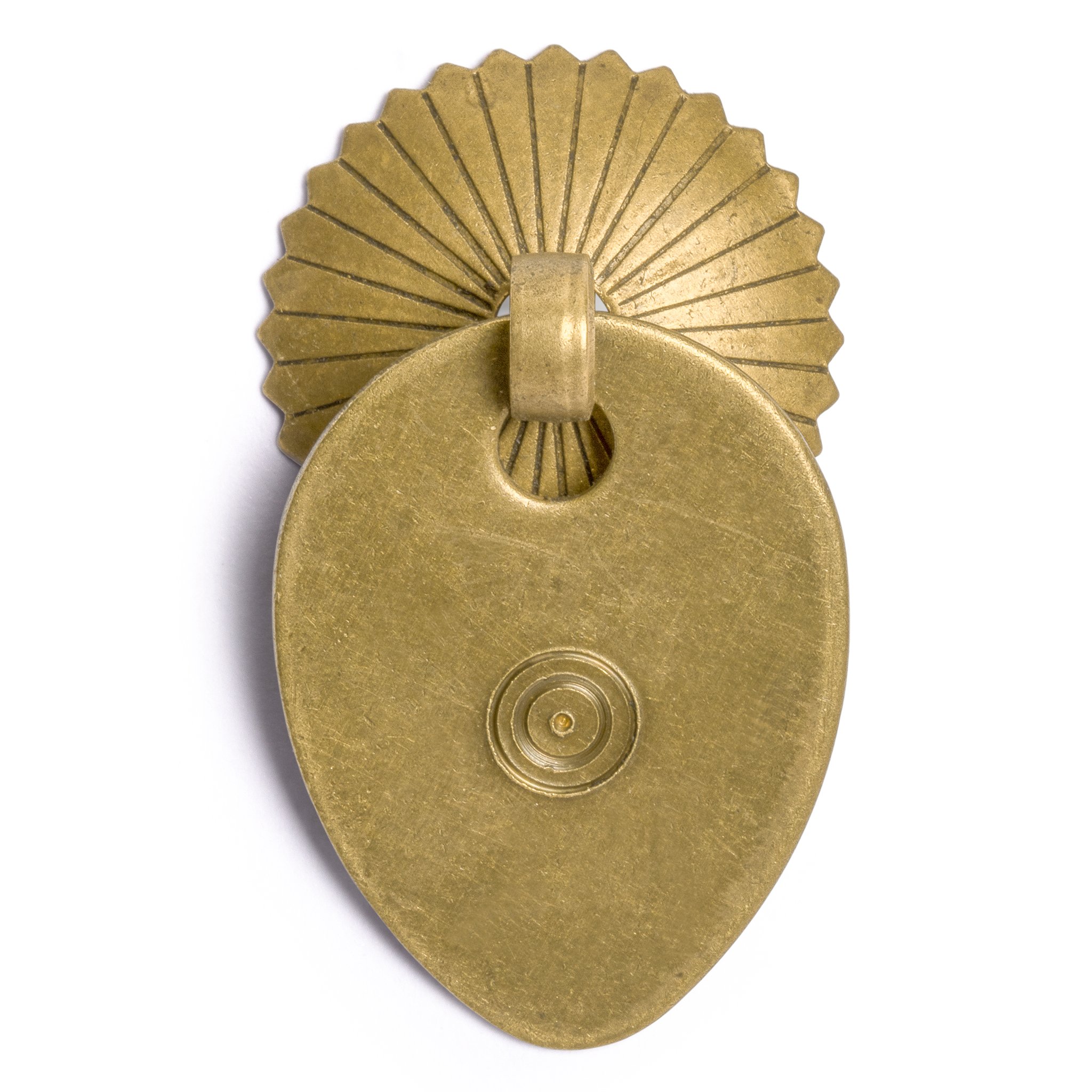 Hardware PhilosophyCBH Melon Seed Brass Pulls 1.8" - Set of 2