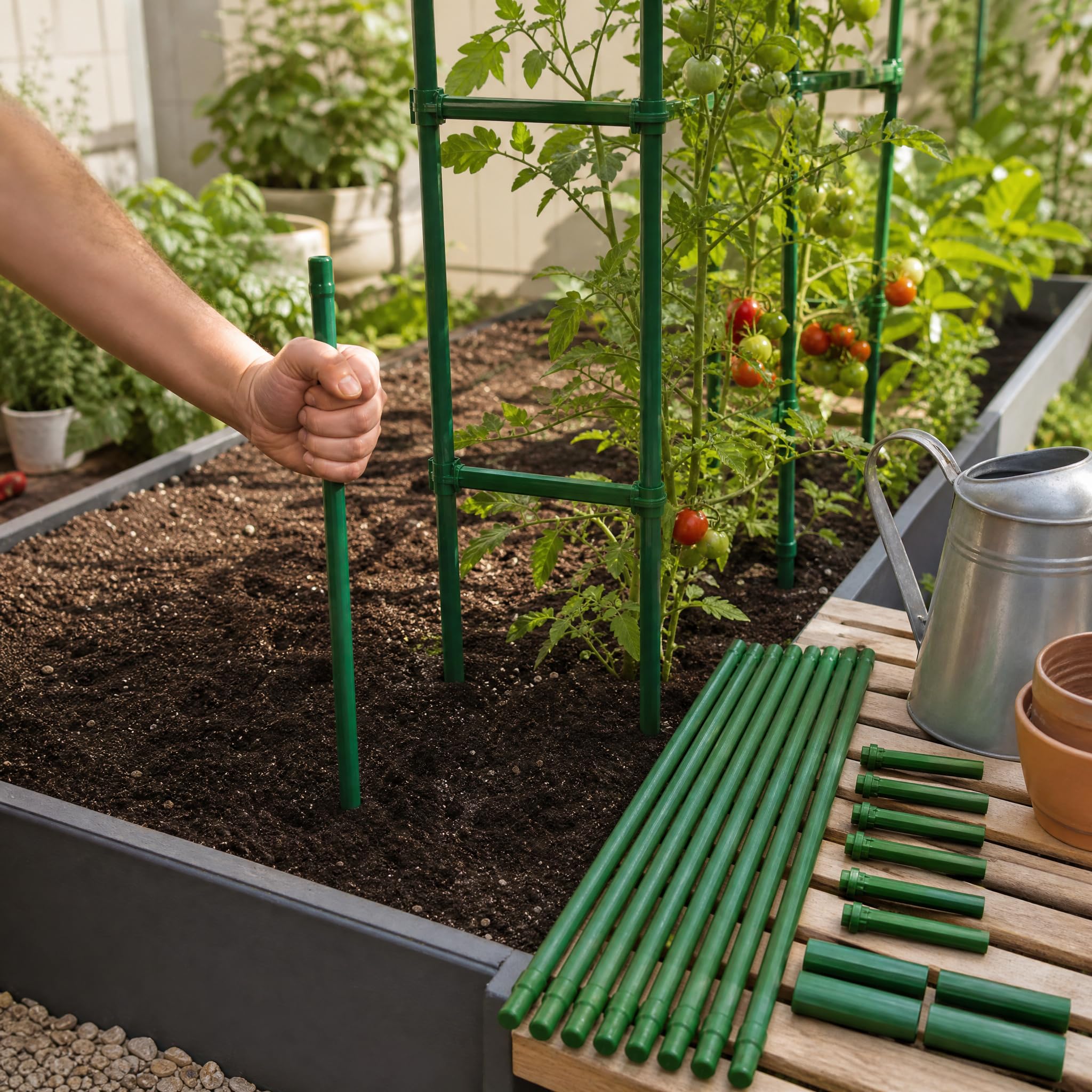Treillis pour Plantes grimpantes, 3 Ensembles