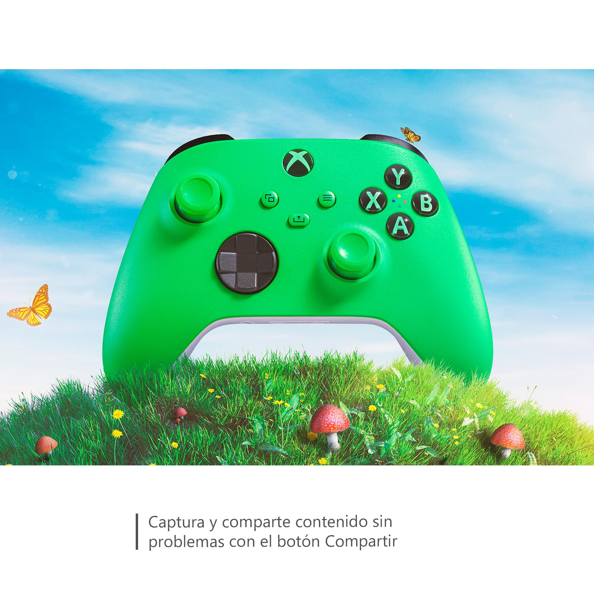 Xbox Wireless Controller Green Series X/S/One, Windows 10/11, iOS y Android