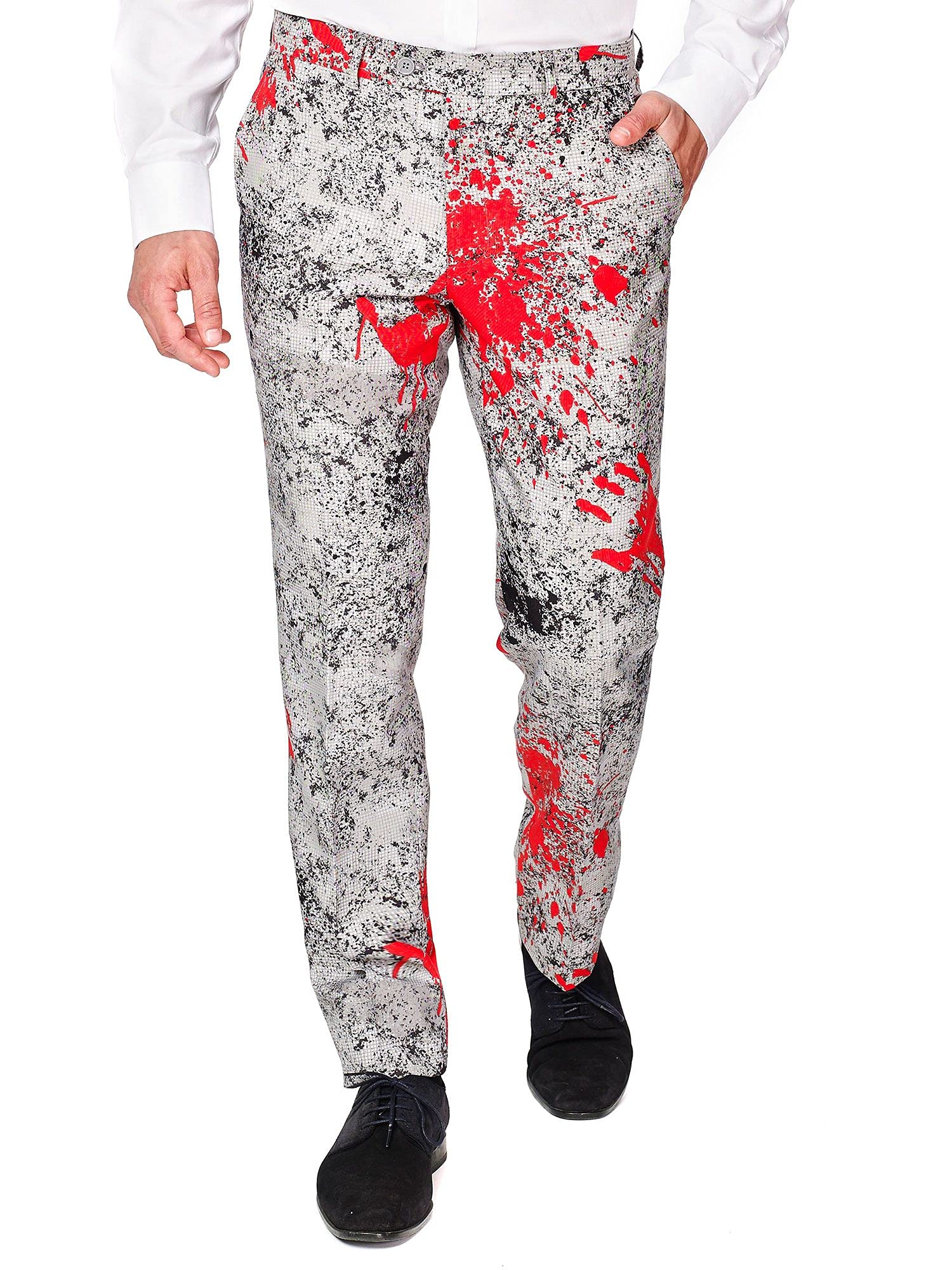 OppoSuits Herren The Joker Kostüm - DC Comics Anzug - Slim Fit – Mit Krawatte