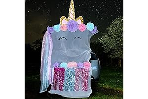 Hiboom Halloween Unicorn Trunk or Treat Car Decorations Kit