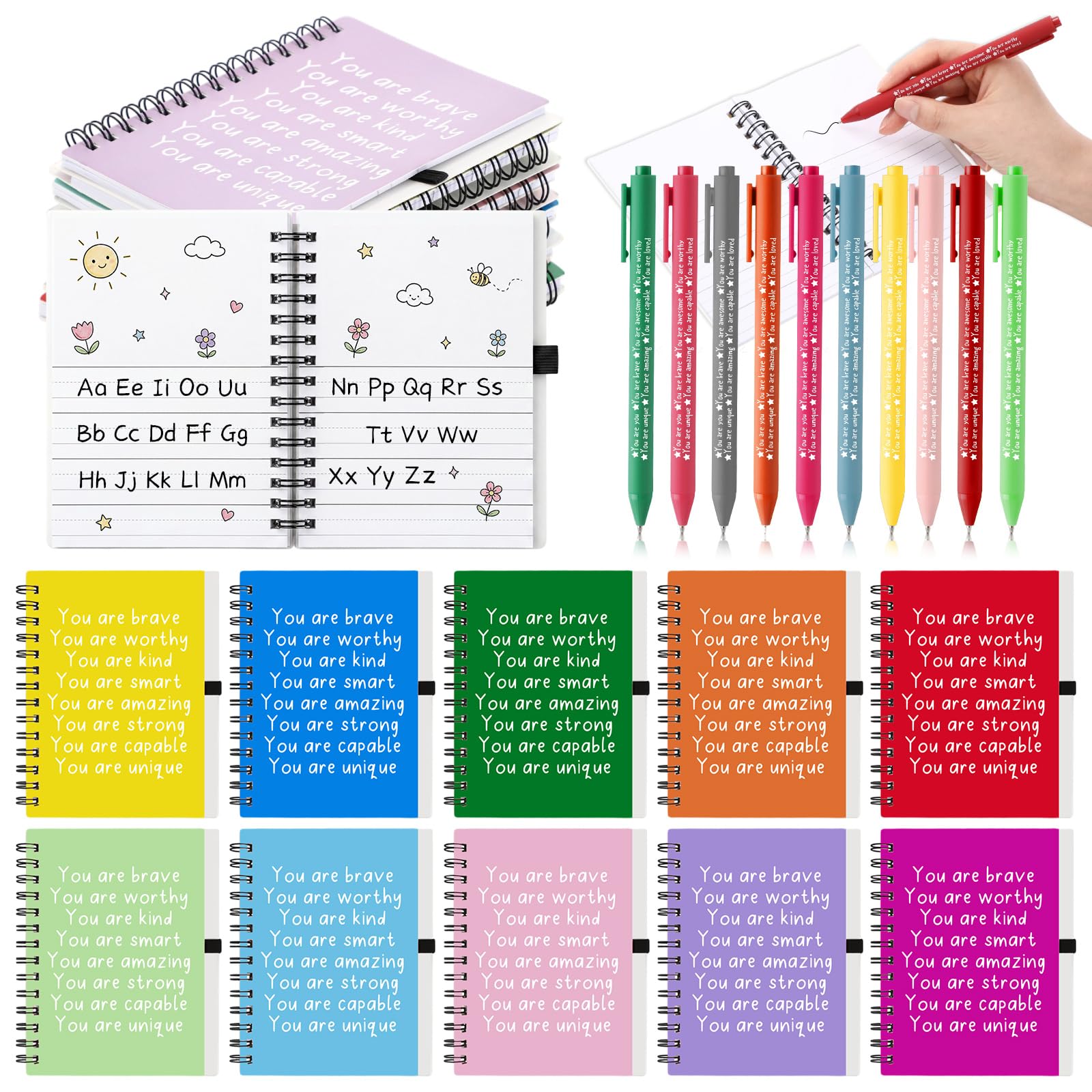 Thenshop 60 Pcs Mental Health Awareness Items Bulk Self Care Gifts, You Are