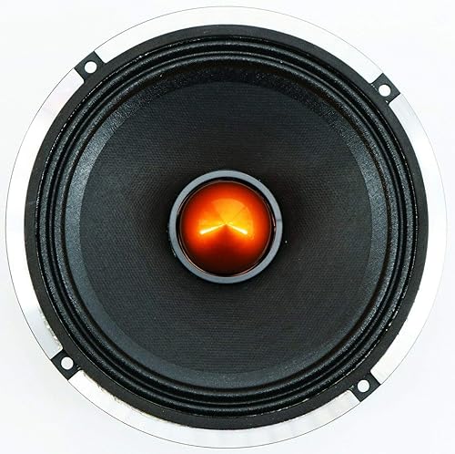 Miniatura 6 de 4X Gravity WZL6 - Altavoz coaxial de audio para automóvil de 6.5 pulgadas, altavoz de alcance medio, 800 vatios, potencia máxima, 4 ohmios de