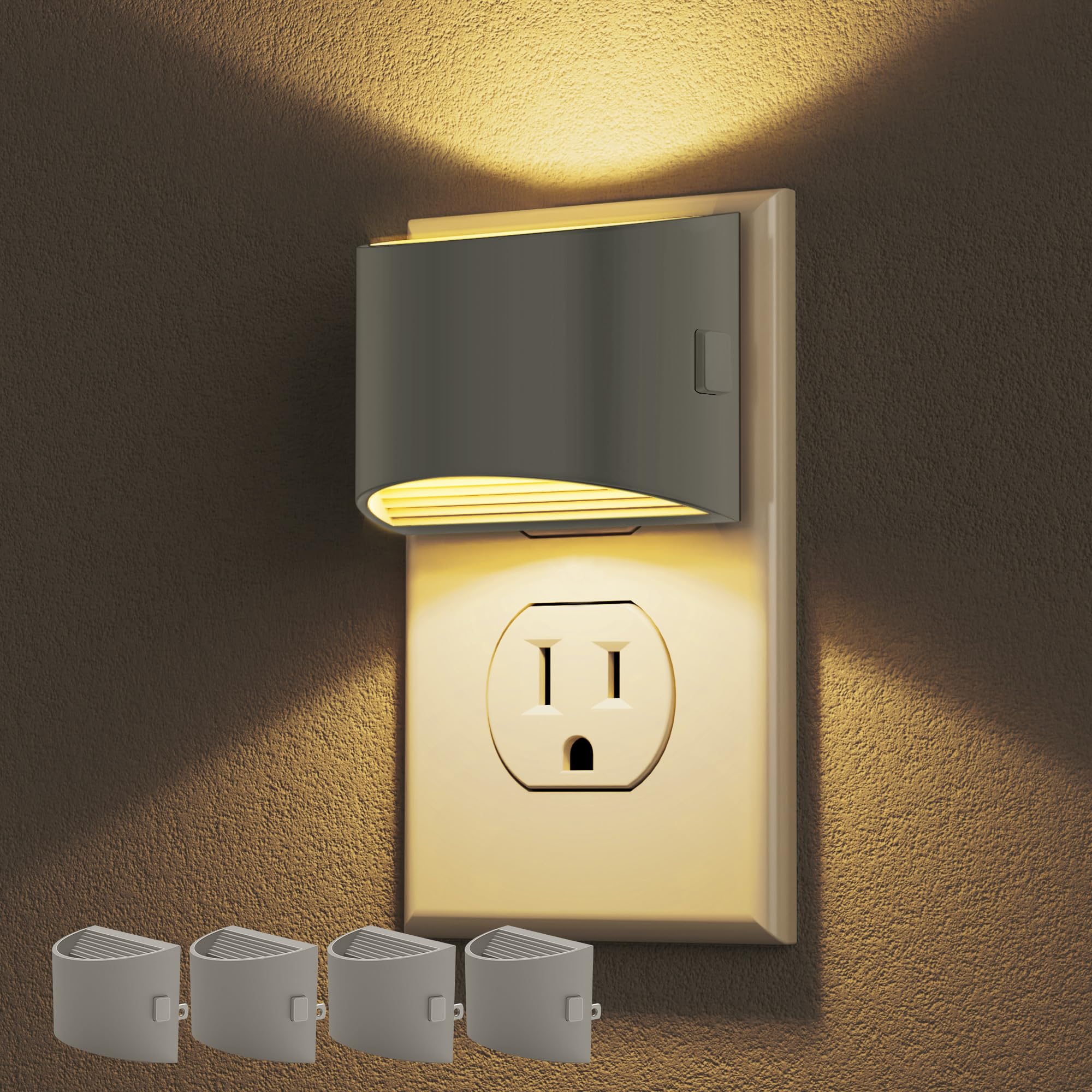 DORESshop Night Light, Night Lights Plug into Wall, Adjustable, 3000K
