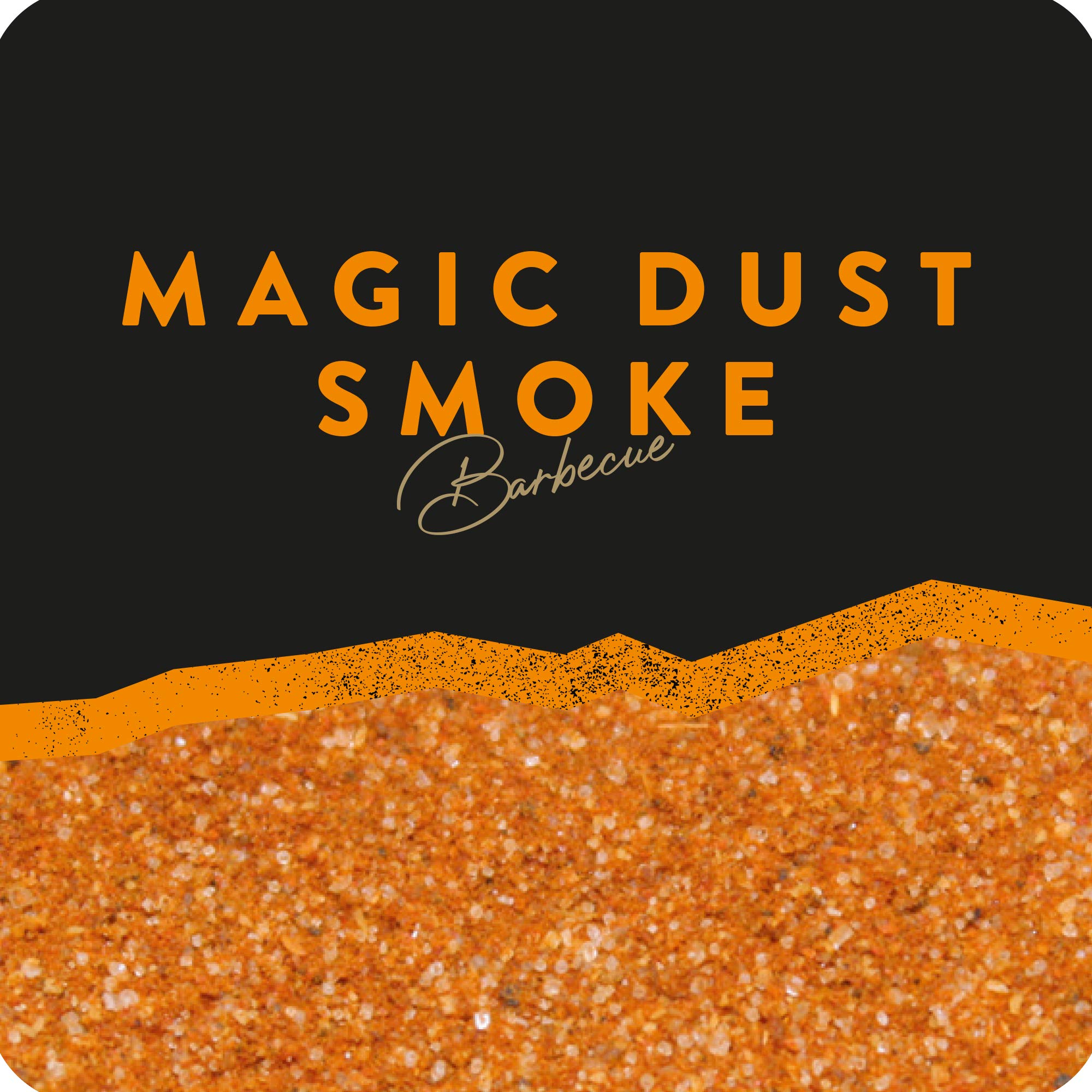Royal Spice Magic Dust Smoke BBQ Rub - 1kg Beutel - BBQ Gewürzmischung mit geräucherter Paprika und Rauch für unwiderstehlichen Geschmack zum Barbeque