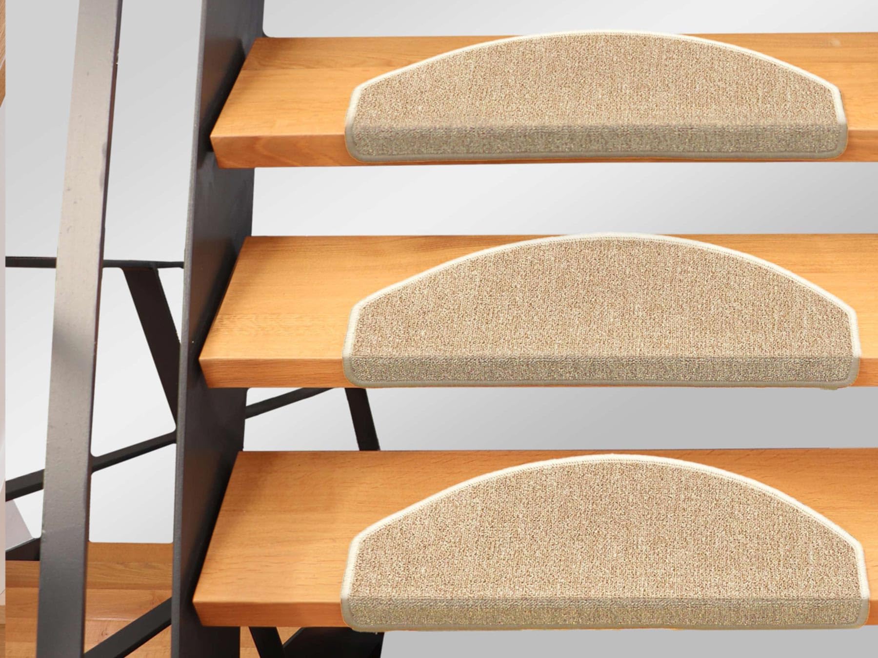 Primaflor Stufenmatte Macao Halbrund | 15 Stück | Beige
