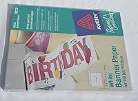 Vista 1 de 1 papel de banner blanco para impresoras de inyección de tinta #3272 de Avery