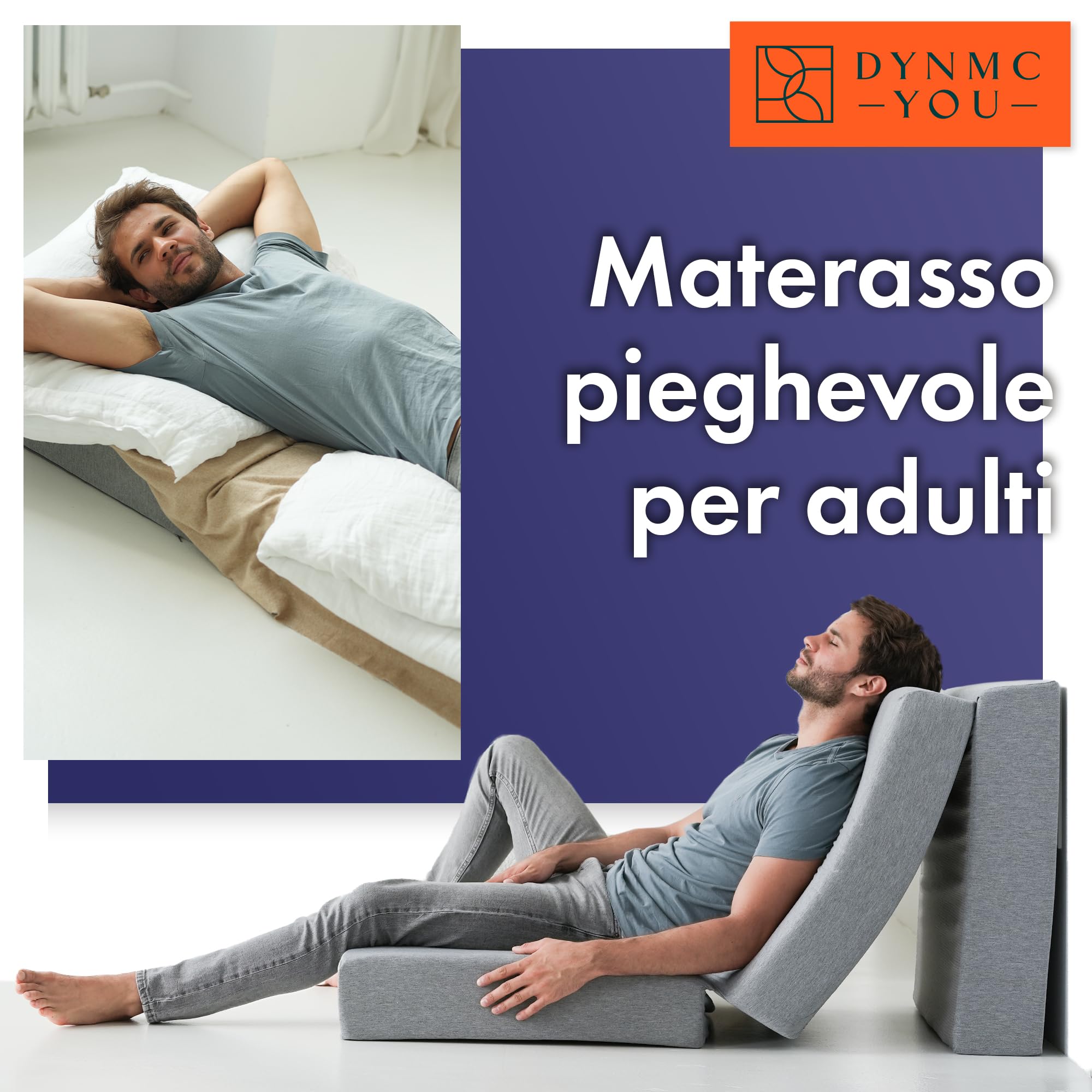 Materasso Da Viaggio Sfoderabile E Arrotolabile | Antisoffoco | Leggero E Portatile | Per Campeggio E Ospiti - Foto 6