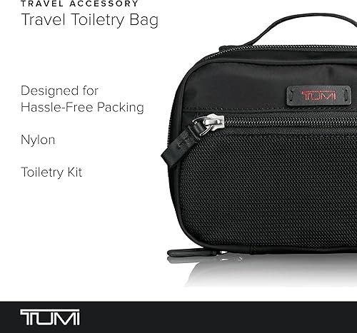 Miniatura 2 de TUMI - Bolsa de accesorios de equipaje - Neceser de viaje para hombre y mujer, Negro -, Bolsa de accesorios pequeña