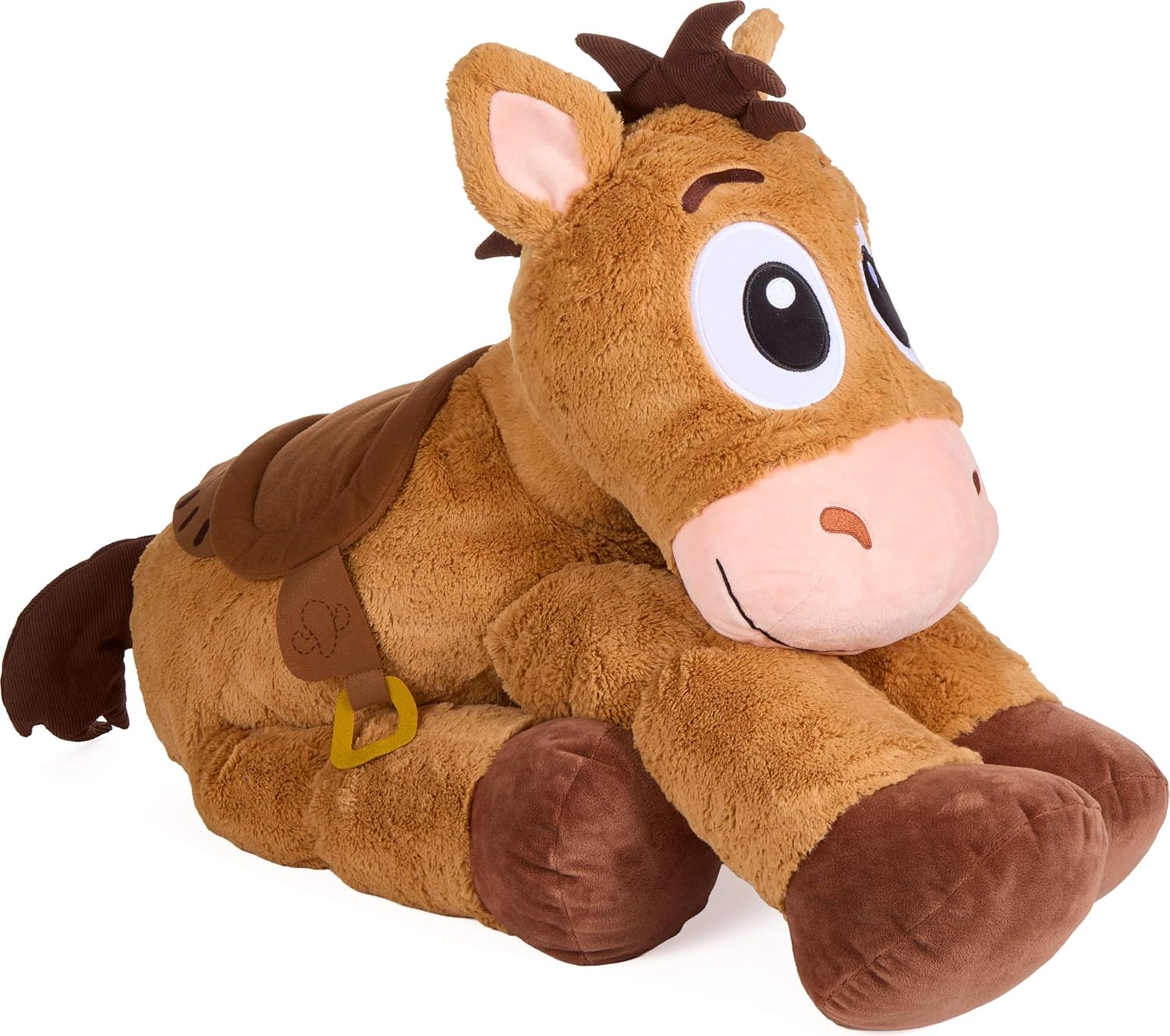Mattel Disney and Pixar Toy Story 5 Ginormous Plush, 24-Inch Soft Toys, Extra-Large, Oversized Stylized Stuffed Animal Dolls