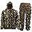 MOPHOTO Ghillie Suit 3D Leafy Camo Hunting Suits, Woodland Gilly Suits Gillies Suits for Men, Leaf Camouflage Hunting Suits