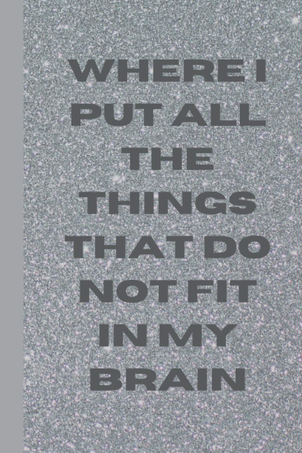 Silly Notebook: Where I put all the things that do not fit in my brain
