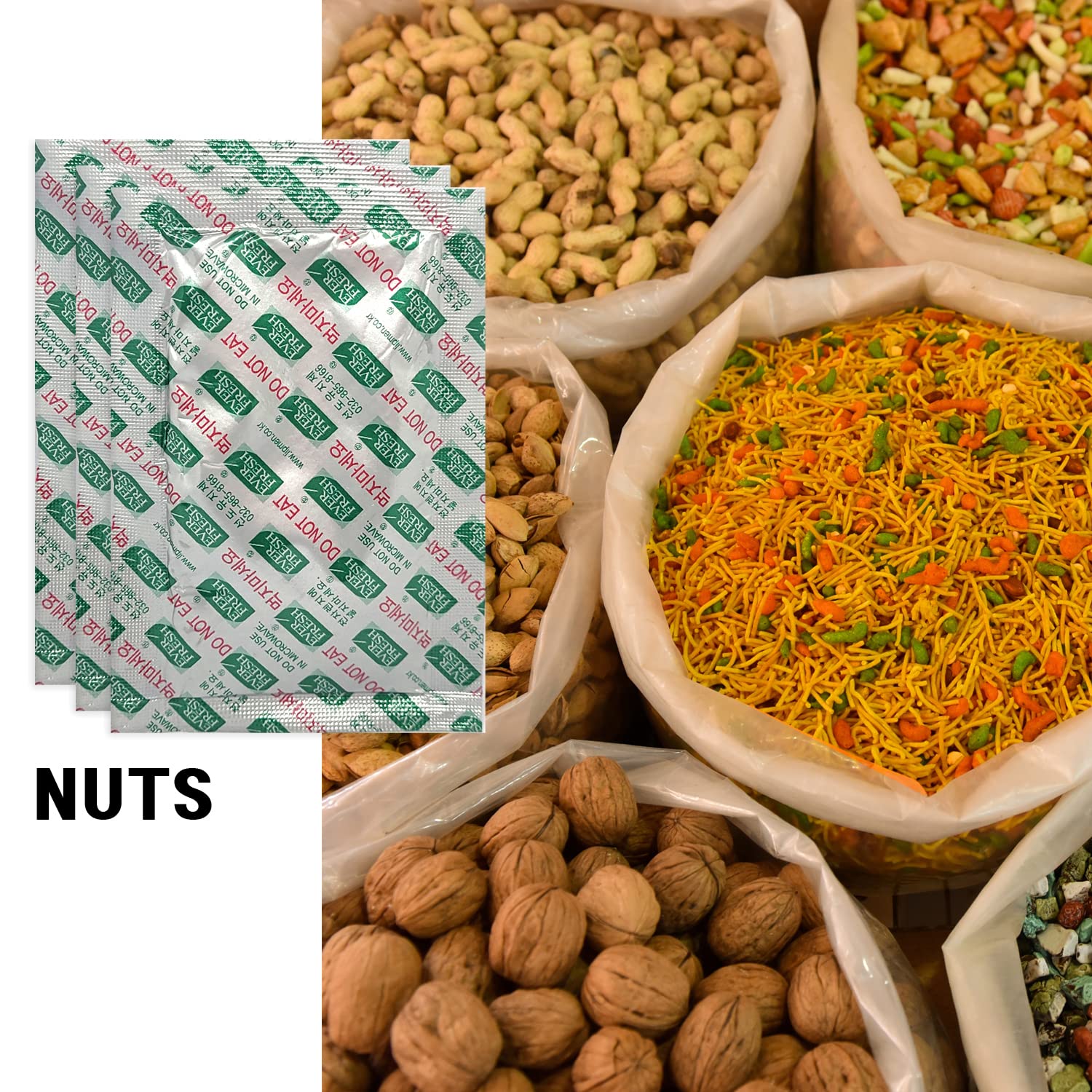 DELATANK 5000cc Oxygen Absorbers 15 Count (5 X Vacuum PACKS OF 3