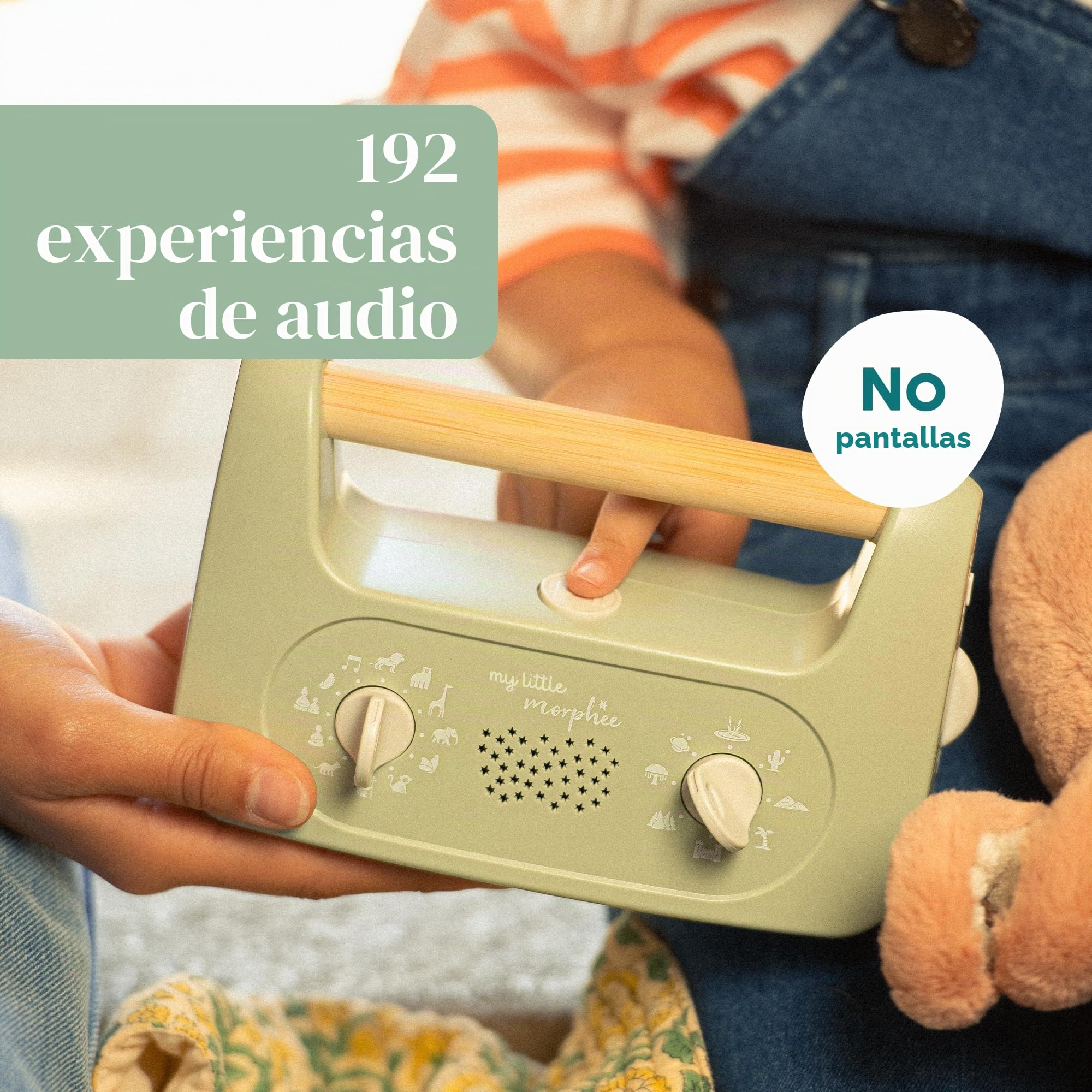 Mon Petit Morphée - Versión Inglès - Caja de meditación para favorecer el sueño y la calma para niños a partir de 3 años - Sin olas y sin pantallas