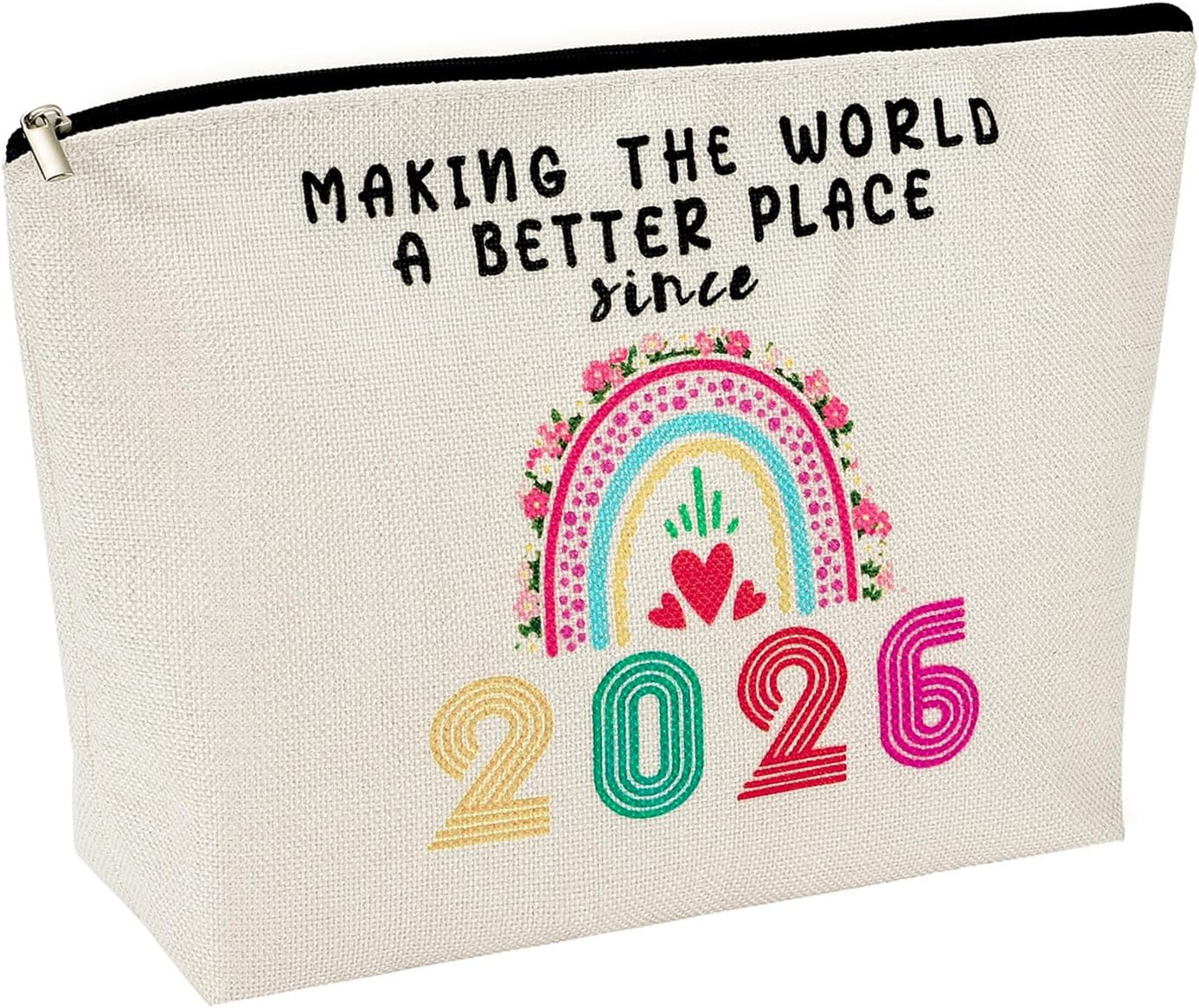 Makeup Bag, Travel Cosmetic Pouch
