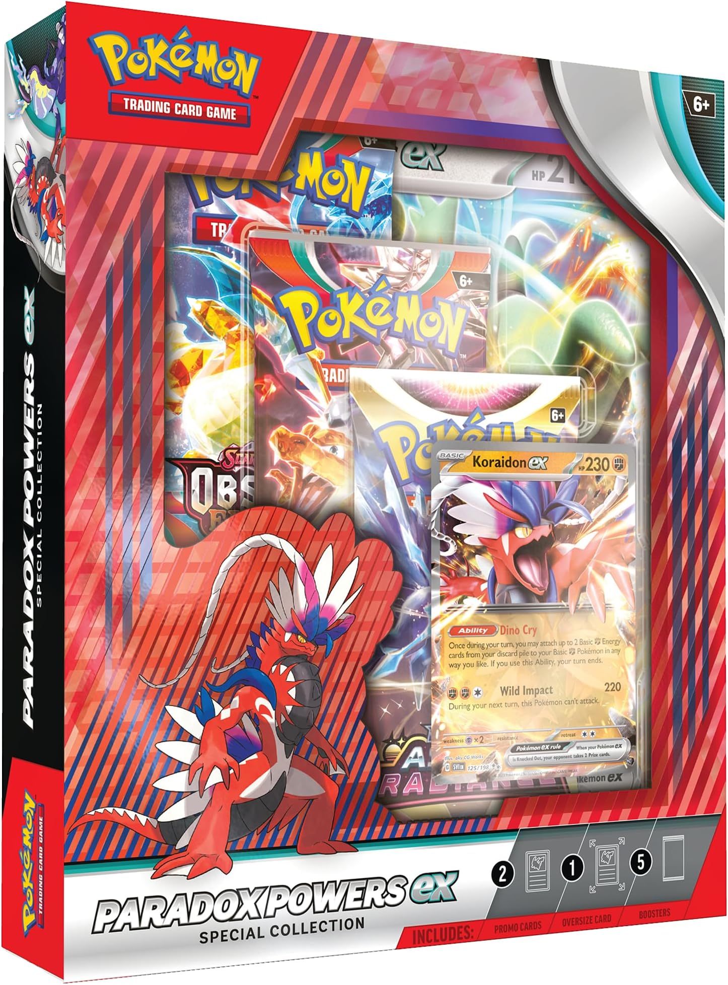 Pokemon TCG: Paradox Powers ex Special Collection - Amazon Exclusive