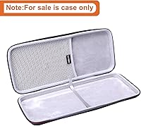 Vista 4 de L LTGEM Funda rígida EVA para Logitech K400 Plus, Logitech MX Mechanical Mini, teclado táctil inalámbrico Logitech POP Keys (solo funda)