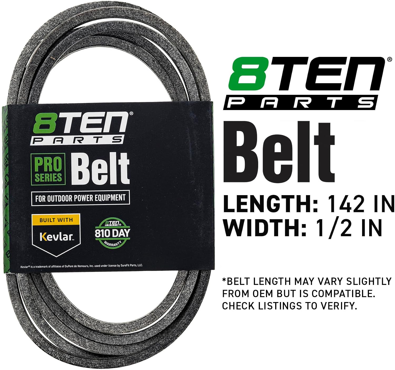 8TEN Blade Spindle Belt Deck Kit for Toro TimeCutter ZS SW 5000 TF 50-Inch 121-0751 115-5059-03 119-8820 117-0751