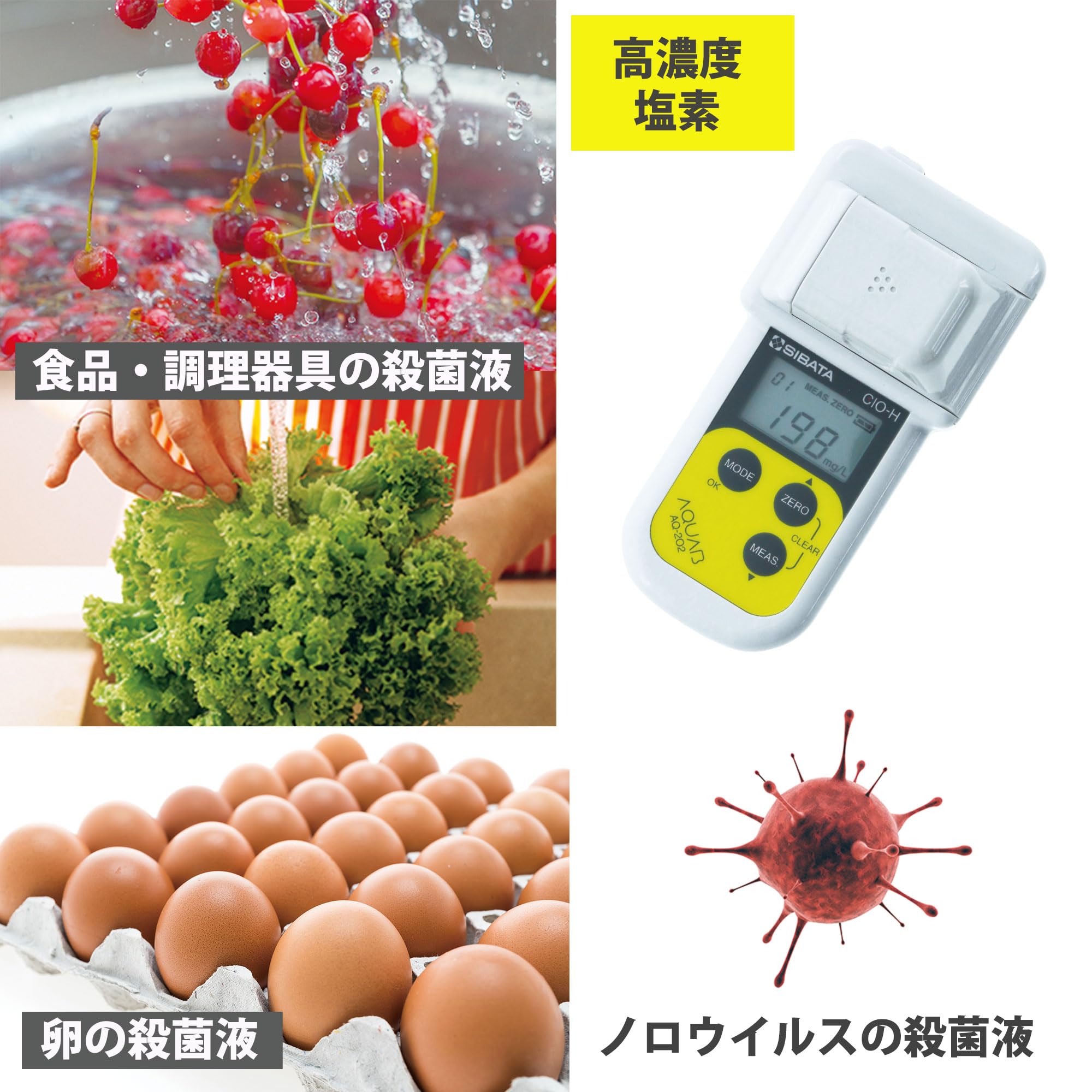 Amazon.co.jp: 柴田科学 ハンディ水質計 アクアブ 試薬付 AQ-202
