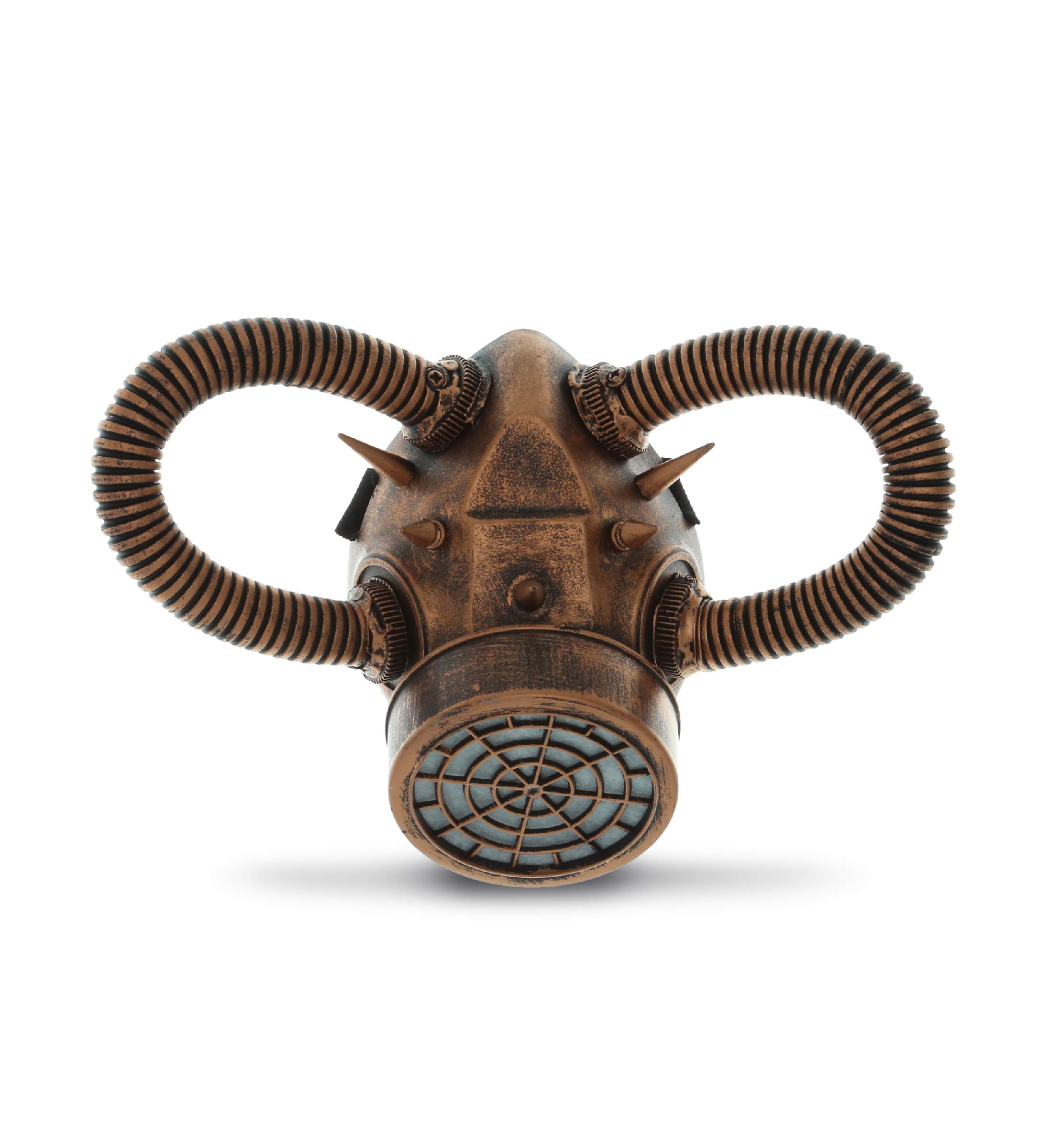 Gas Mask Costume - Novelty Steampunk With Mouth Respirator, Halloween Accessory for Parties