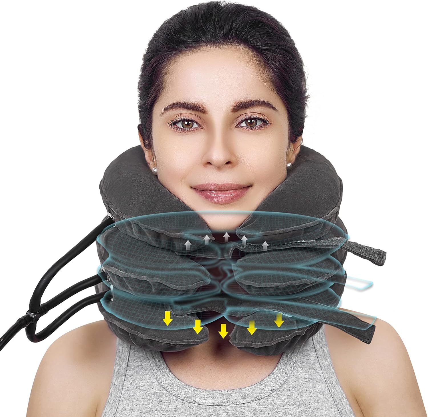 Cervical Neck Traction Device Inflatable Neck Stretcher