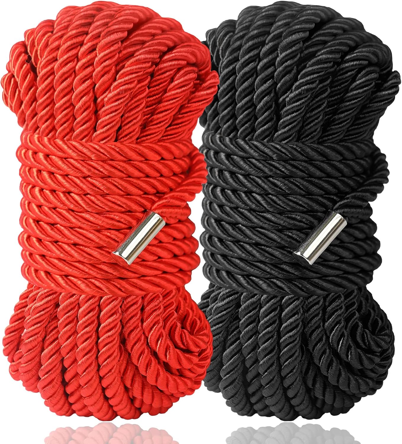 BAVIHOR Silk Rope, 32 Feet 8 mm Soft Rope Durable Multipurpose Long