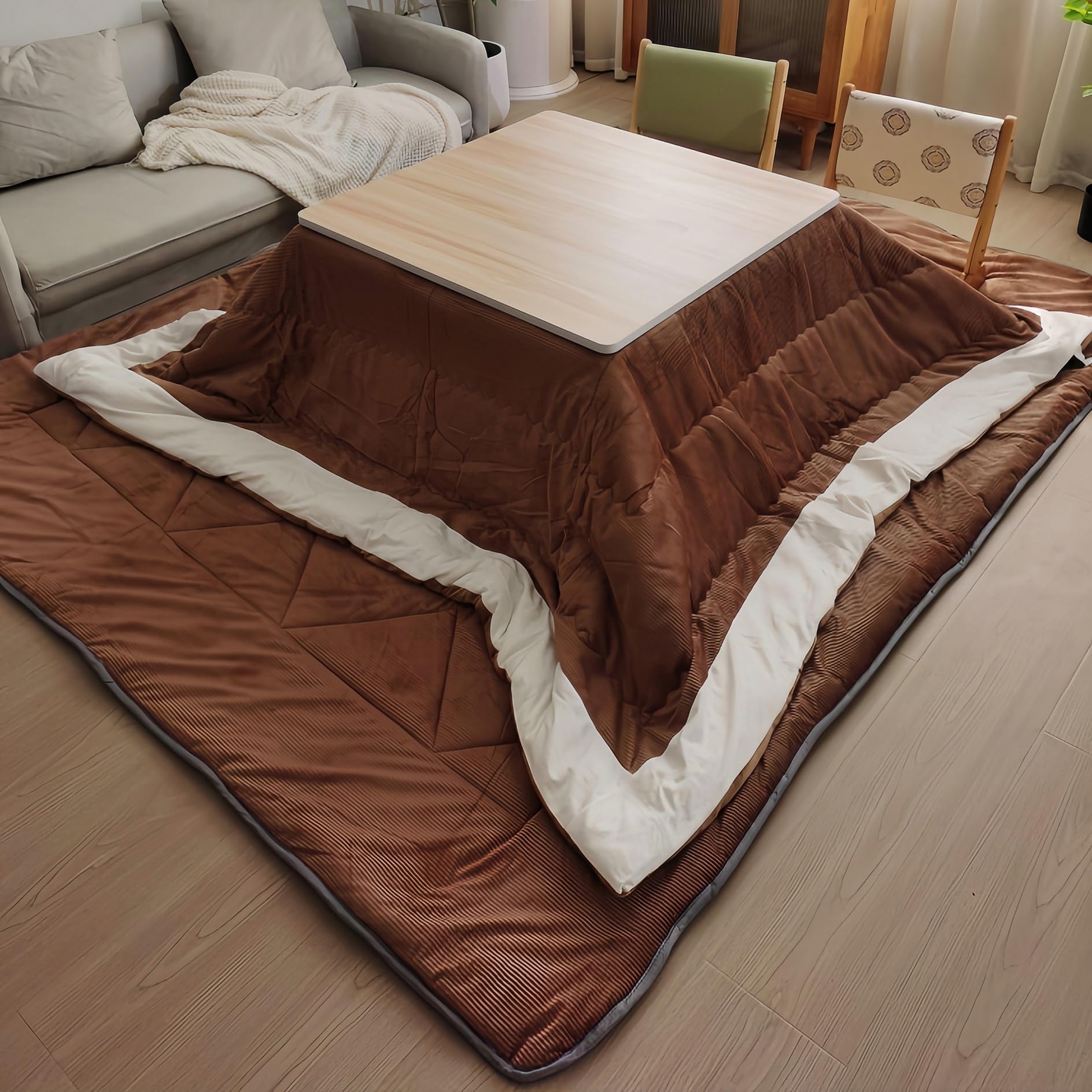 Amazon.com: Kotatsu Table Set,Low Table for Sitting on The Floor