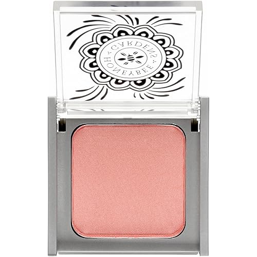 Honeybee Gardens Complexion Perfecting Blush in Rendezvous, Soft Neutral Rose, Pigmented, Vegan & Gluten-Free, 8.5g