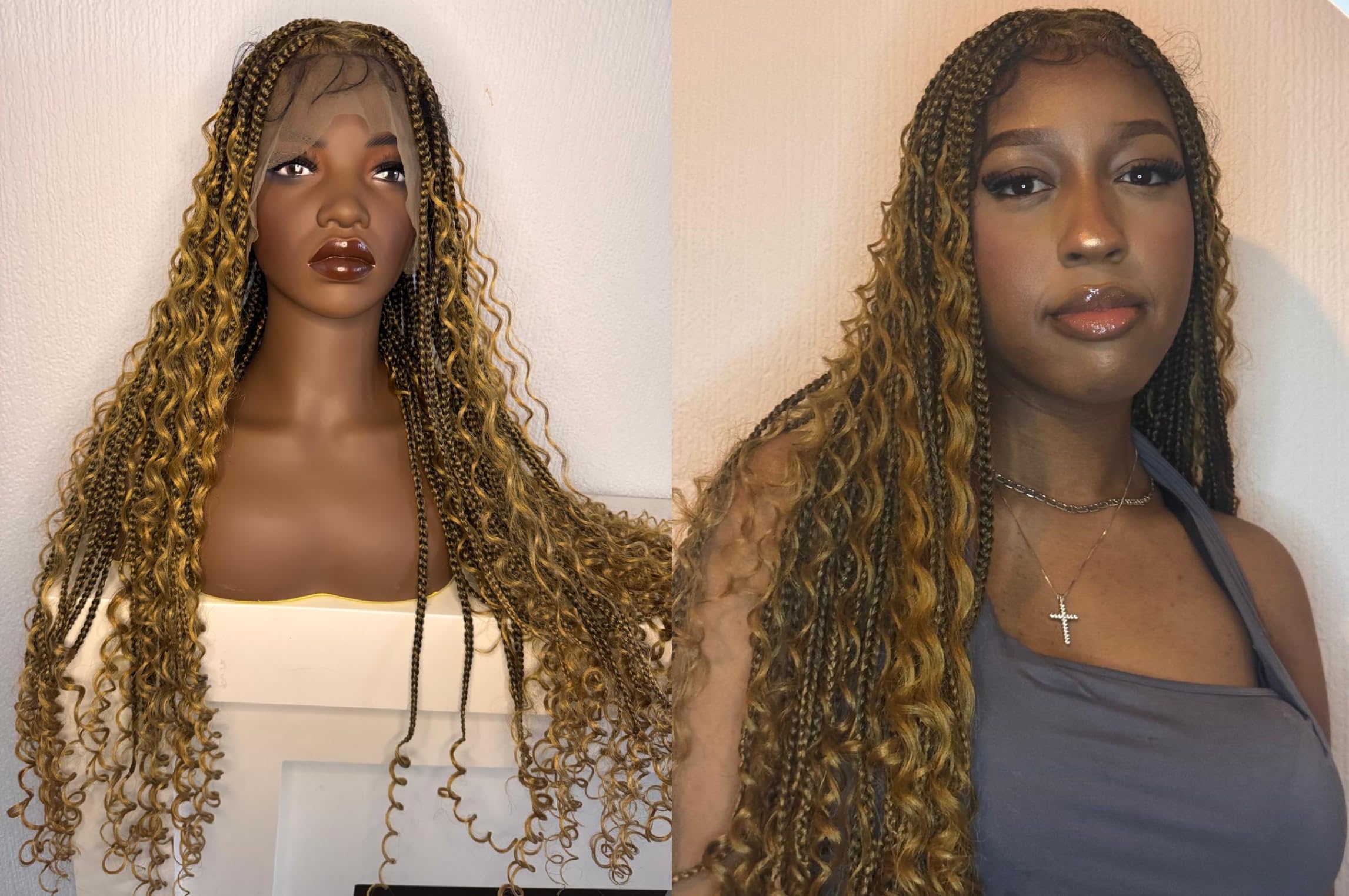 Maise Belle Wigs, 36 Inches, Honey Blonde 1B/27