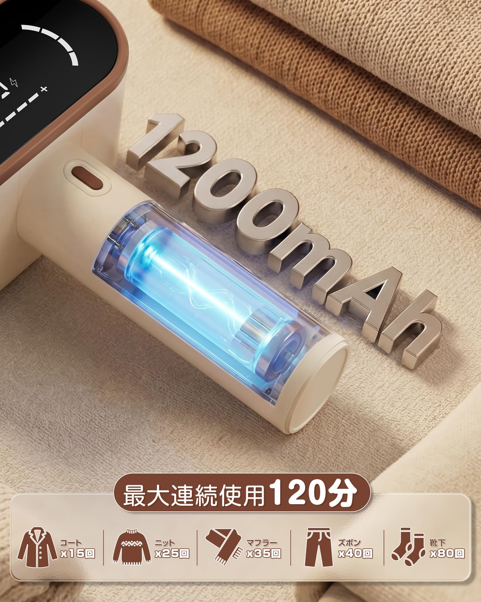 Amazon.co.jp: 毛玉取り 電動【業界初ダブルヘッド・ 2倍効率】 けだま